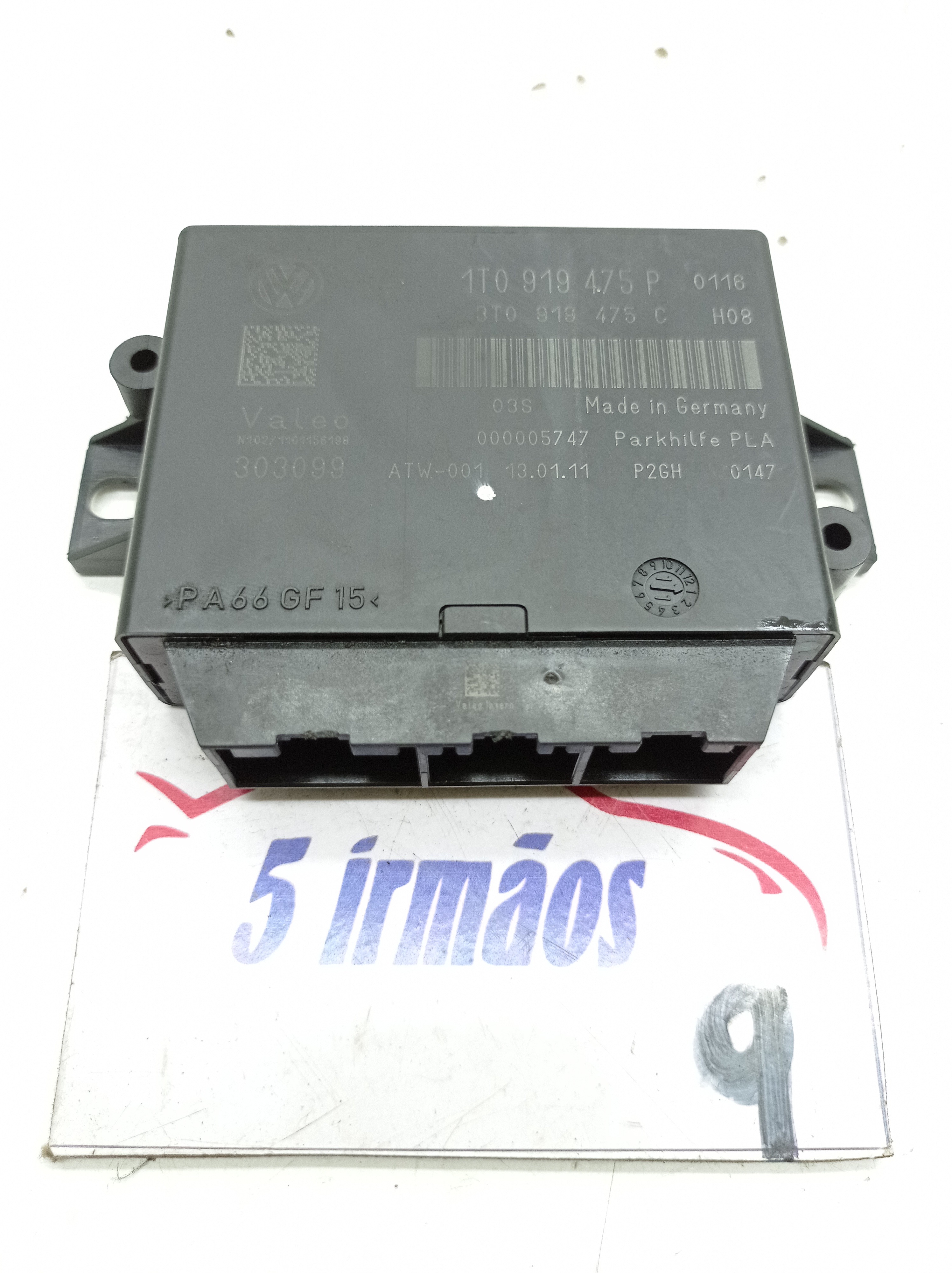 Módulo Sensor Estacionamento Vw Tiguan Tsi 2.0 2011 / 2012