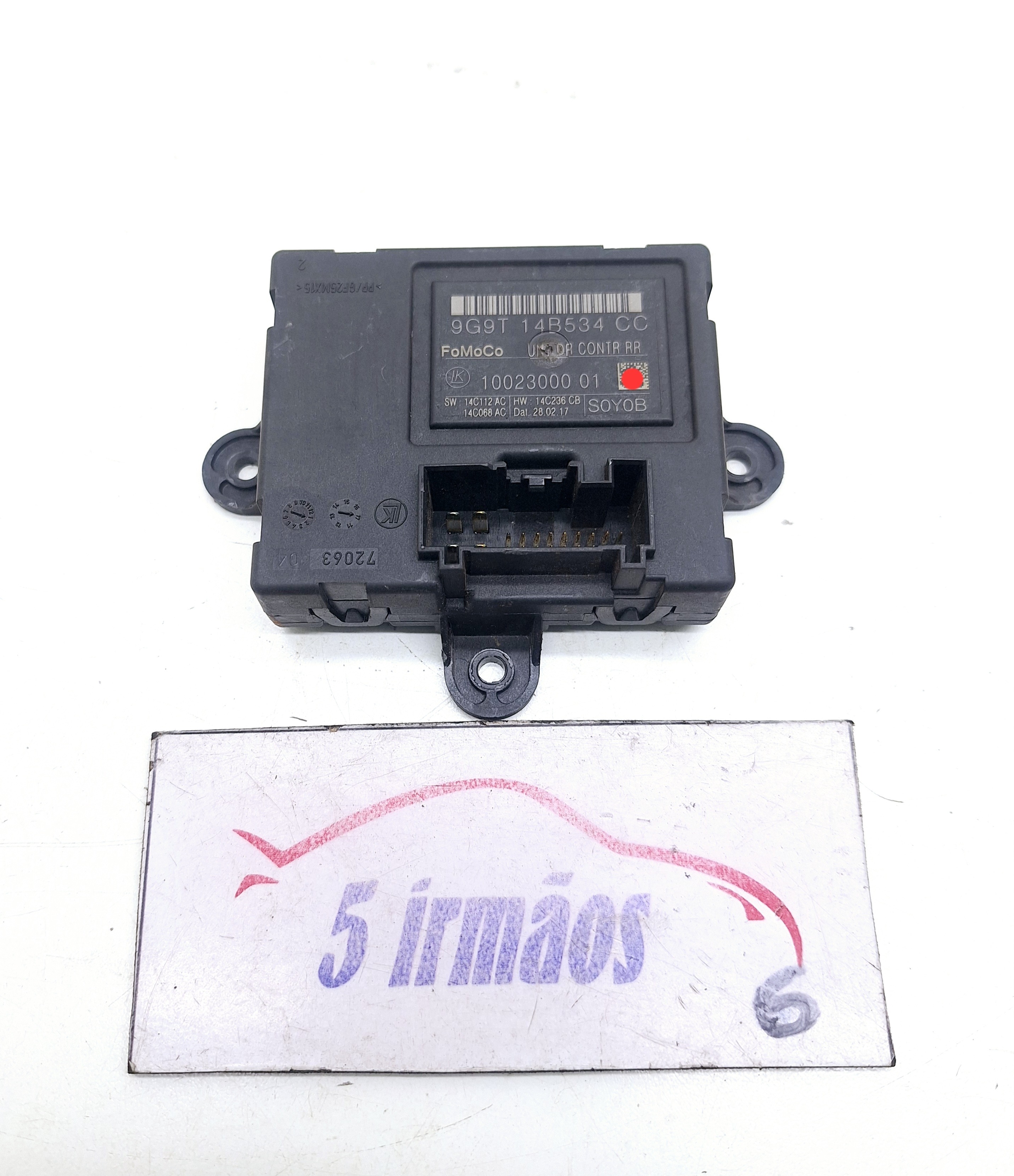 Módulo Porta Traseira Direita Xc60 2.4 2017 Nº9g9t14b534cc