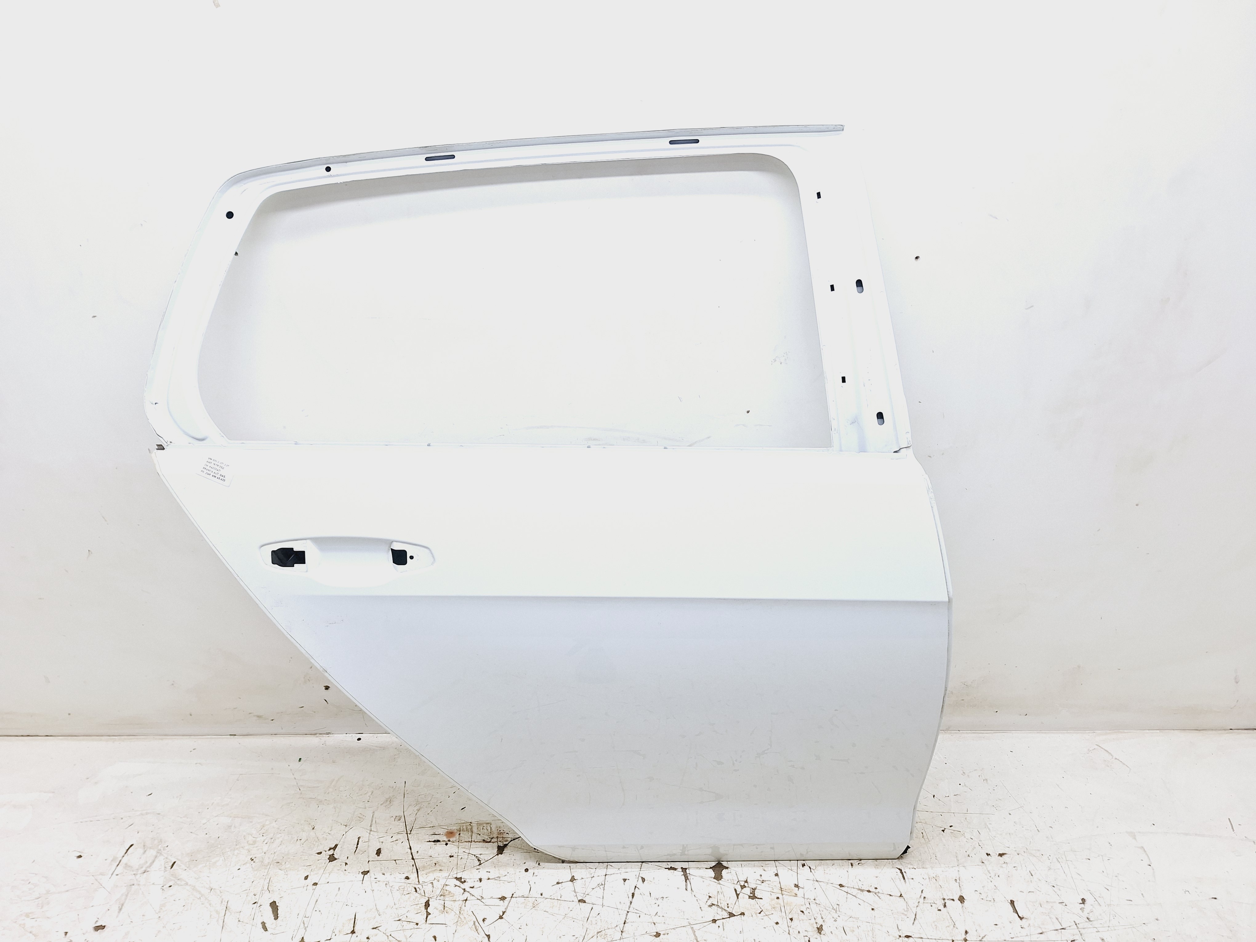Porta Traseira Direita Vw Golf Gti 2.0 2017 2018 2019 Traseira Direita Branco