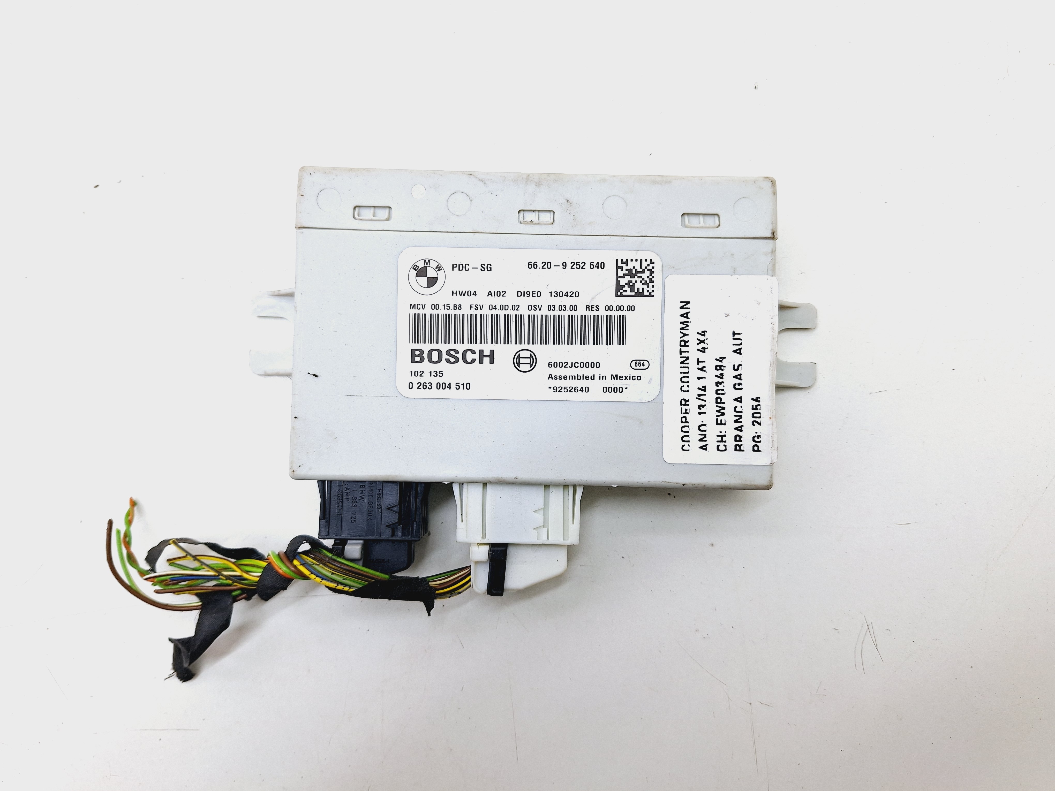 Módulo Conforto Cooper Countryman 1.6 2013 2014 9252640