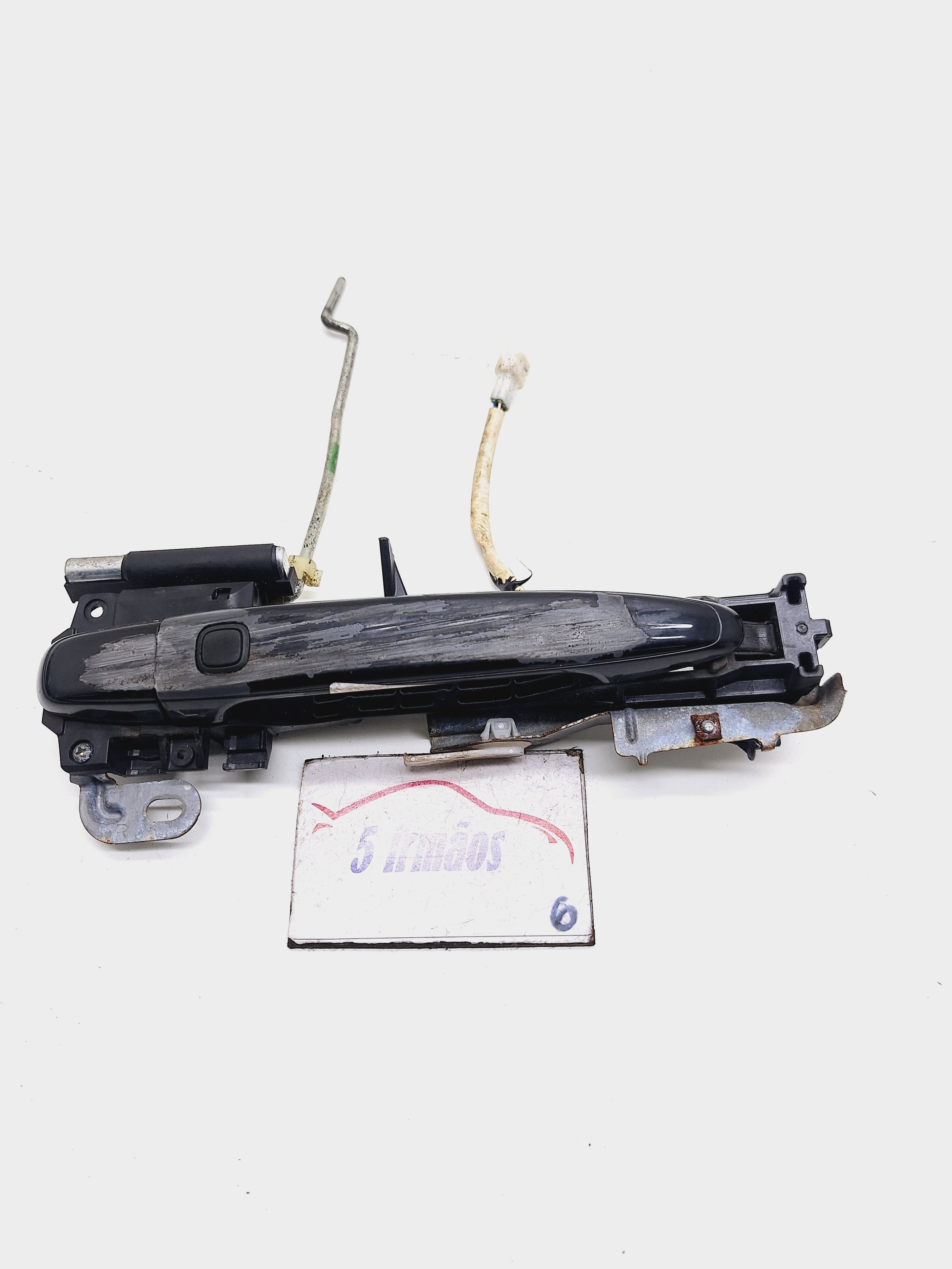 Maçaneta Dianteira Direita Toyota Camry 3.5 V6 2010 2011  Preto Dianteira