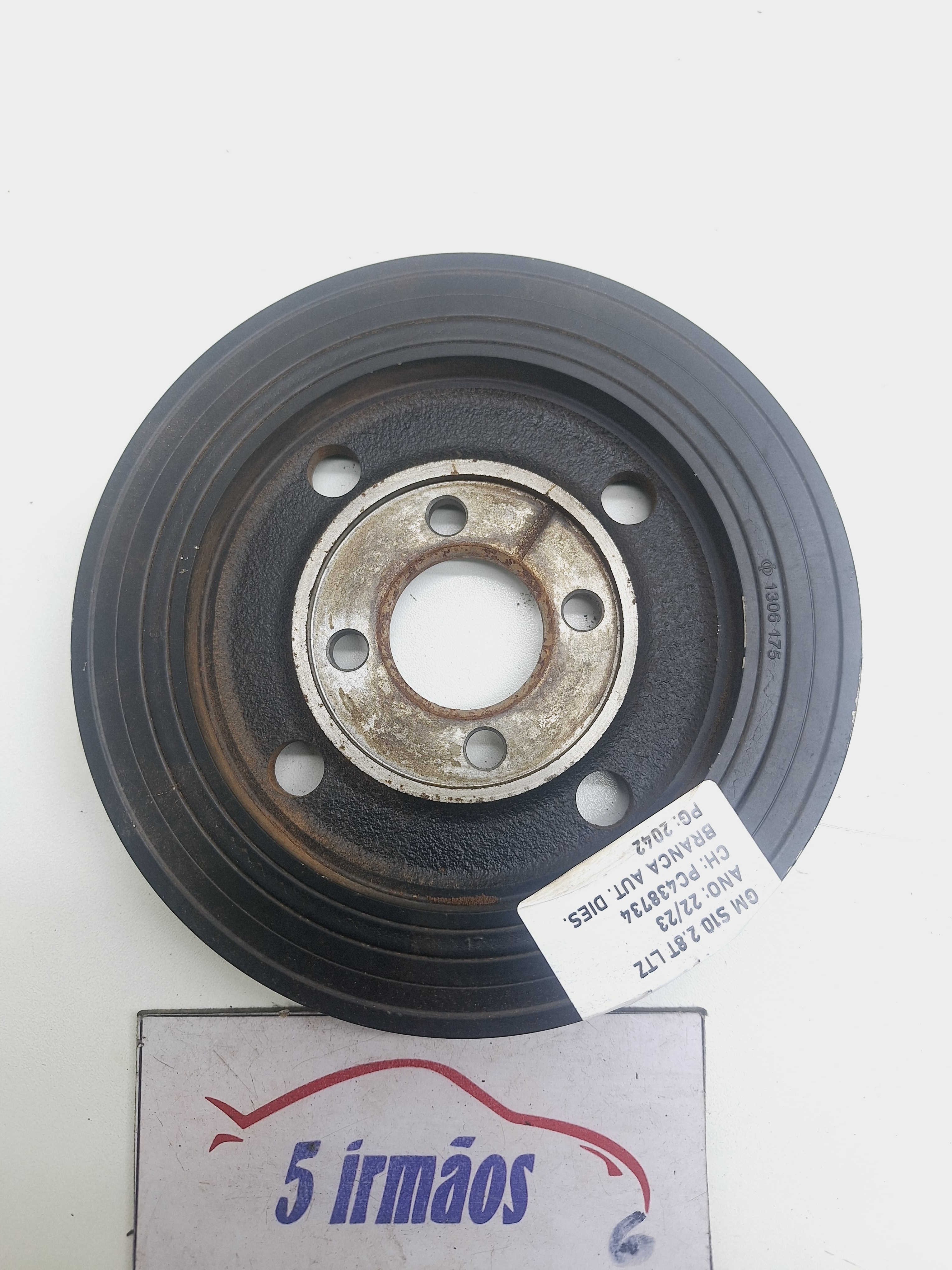 Polia Virabrequim Gm S10 2.8 Turbo 2022/2023 N1306175