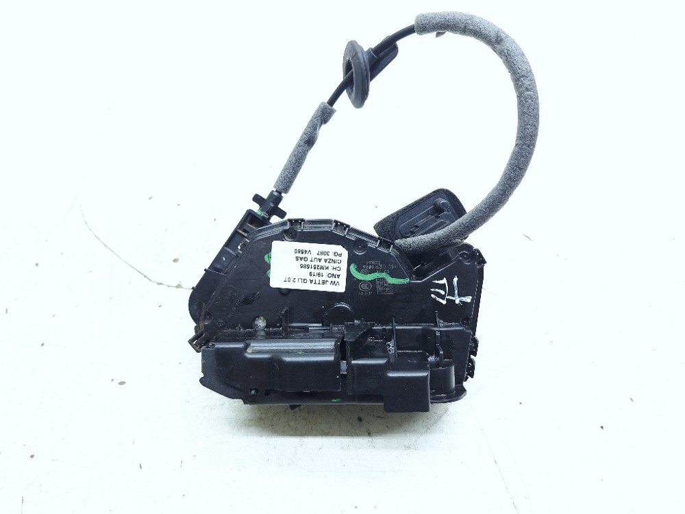Fechadura Porta Traseira Esquerda Vw Jetta Gli 2.0 2019