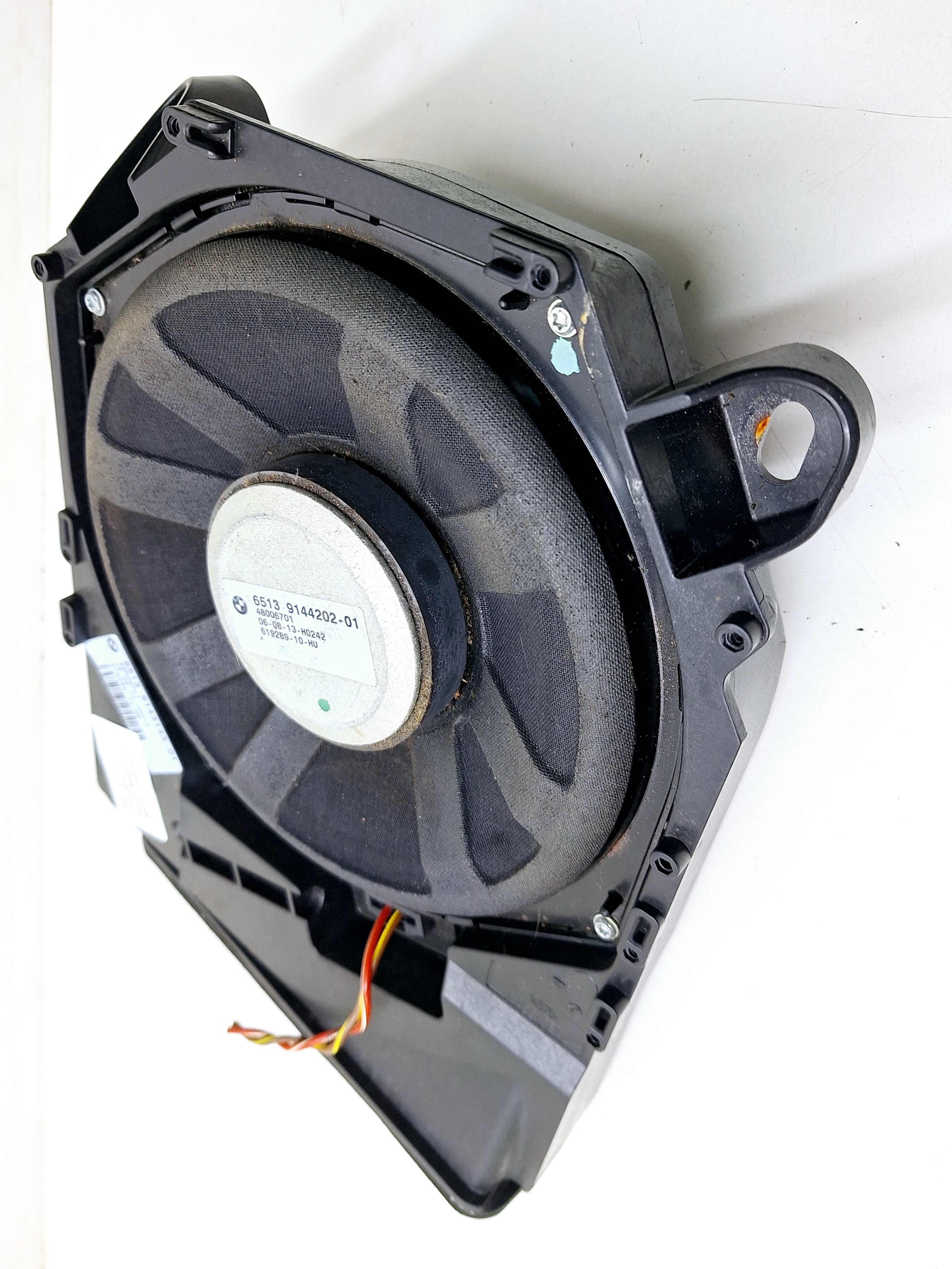 Alto Falante Subwoofer Bmw X1 2.0 2013 / 2014 Nº914314301 Preto 3