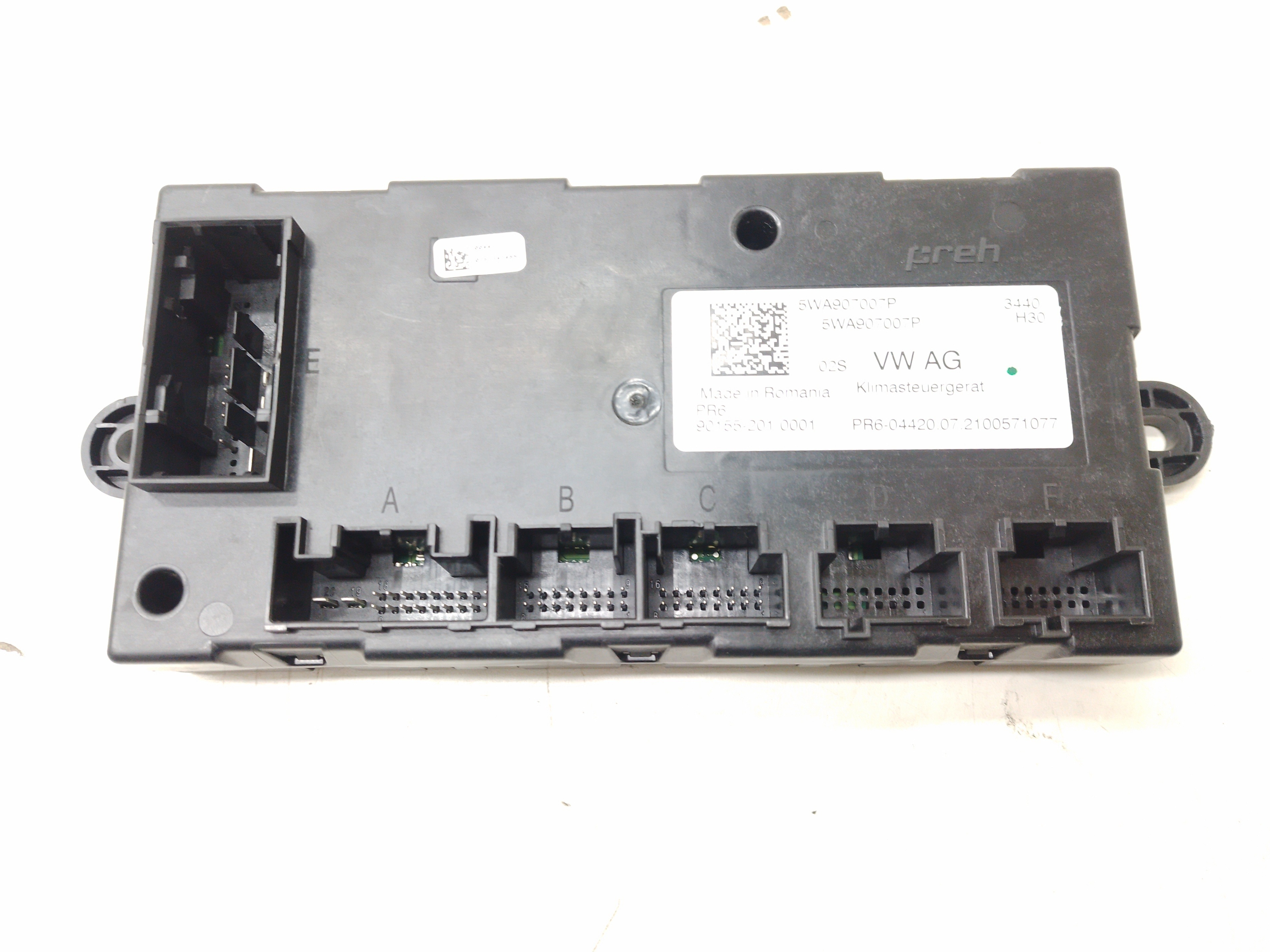 Módulo Controle Temperatura Audi A3 2.0 2021 Nº5wa907007p