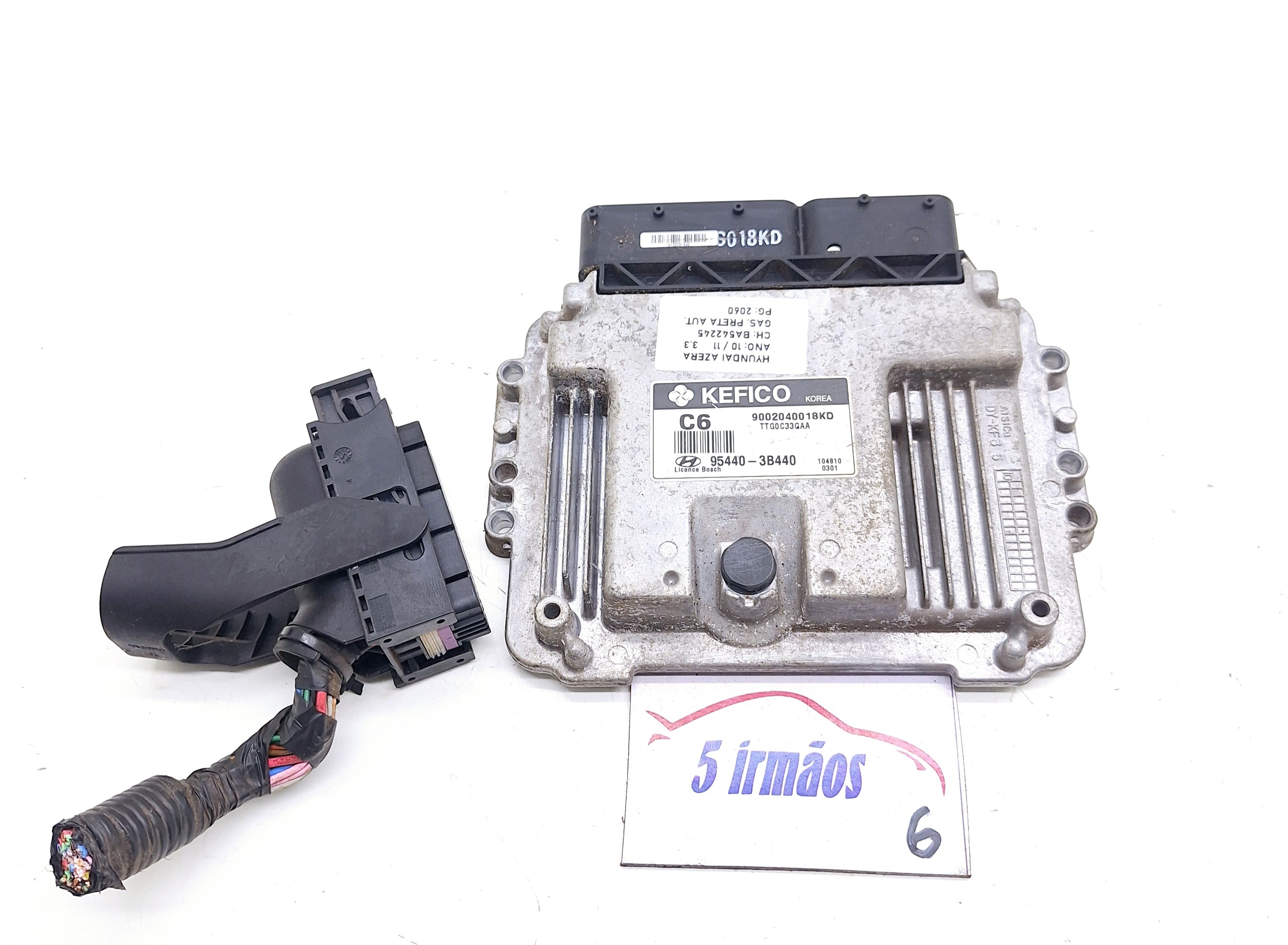 Modulo Injeção Hyundai Azera 3.3 2011 Nº954403b440