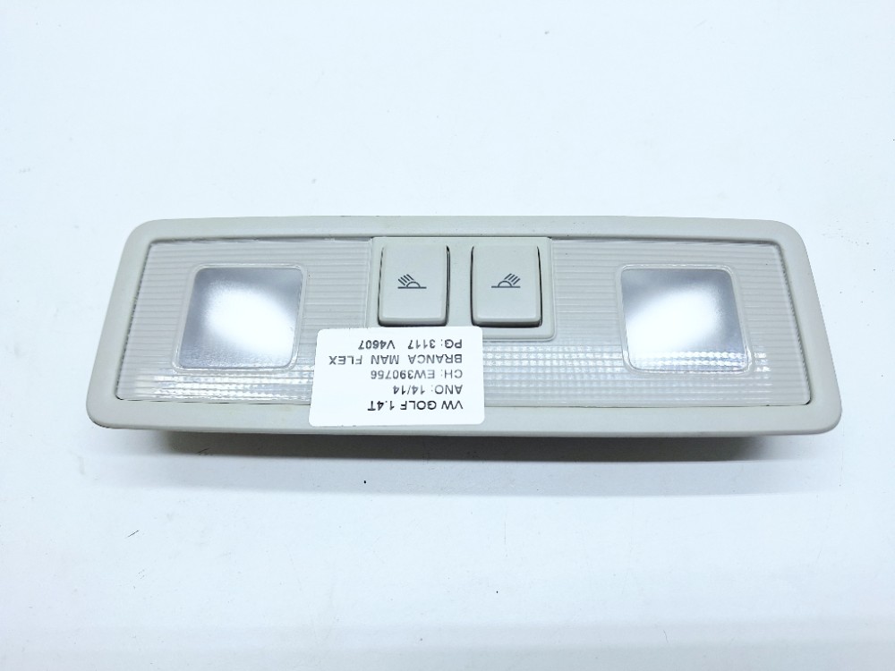 Luz Teto Cortesia Vw Golf 1.4 2014 5g0947291