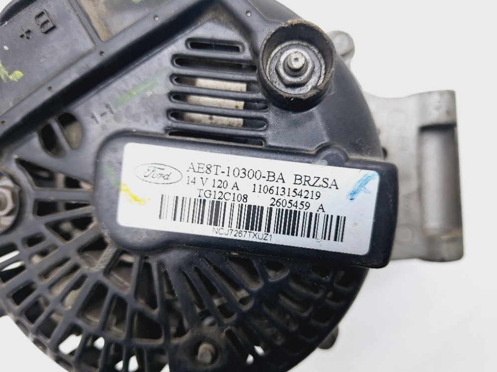 Alternador Ford New Fiesta 1.6 2010 2011 Ae8t10300ba 6