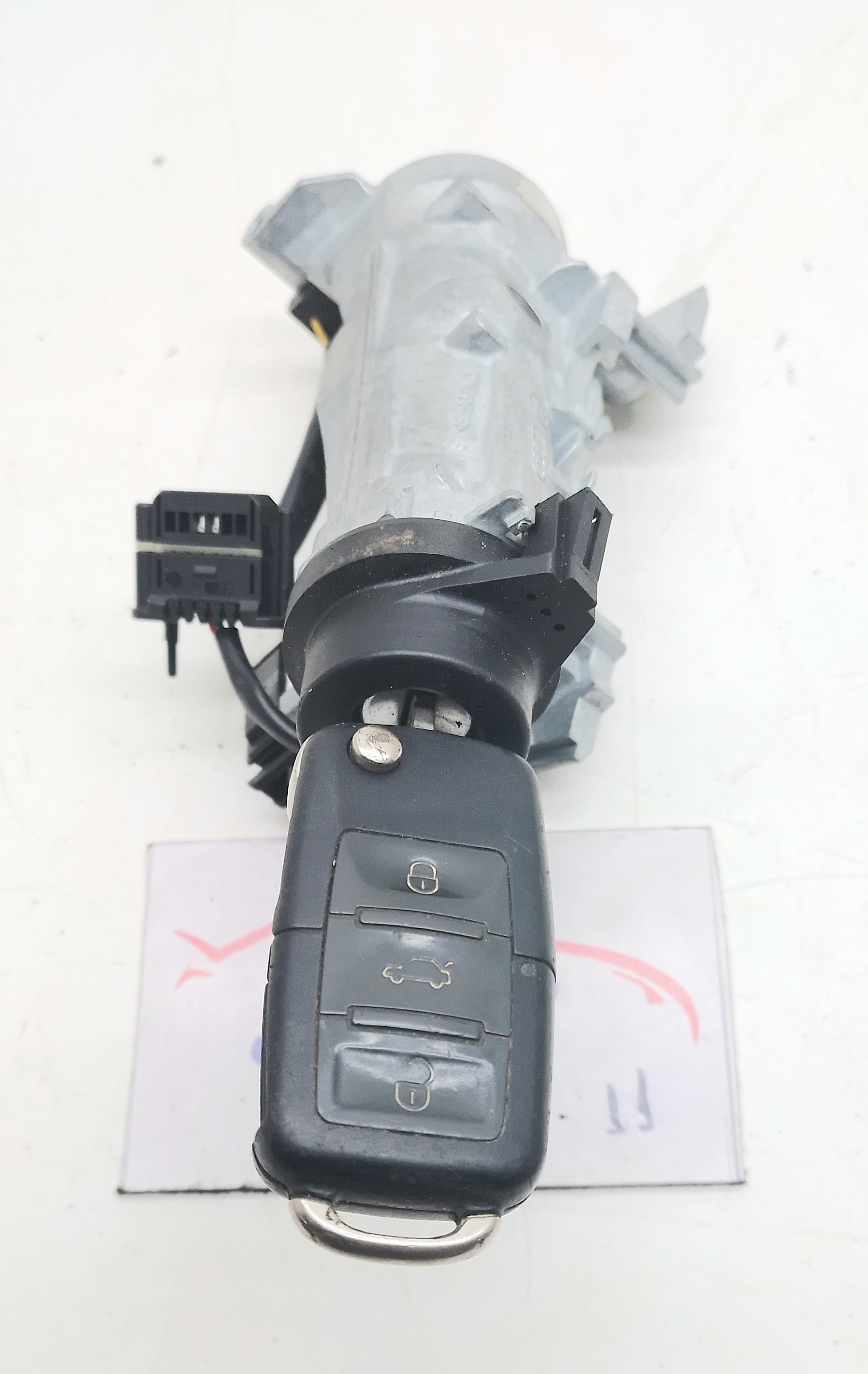 Miolo Ignição C/chave Vw Jetta 2.0 2013 Nº1k0905851