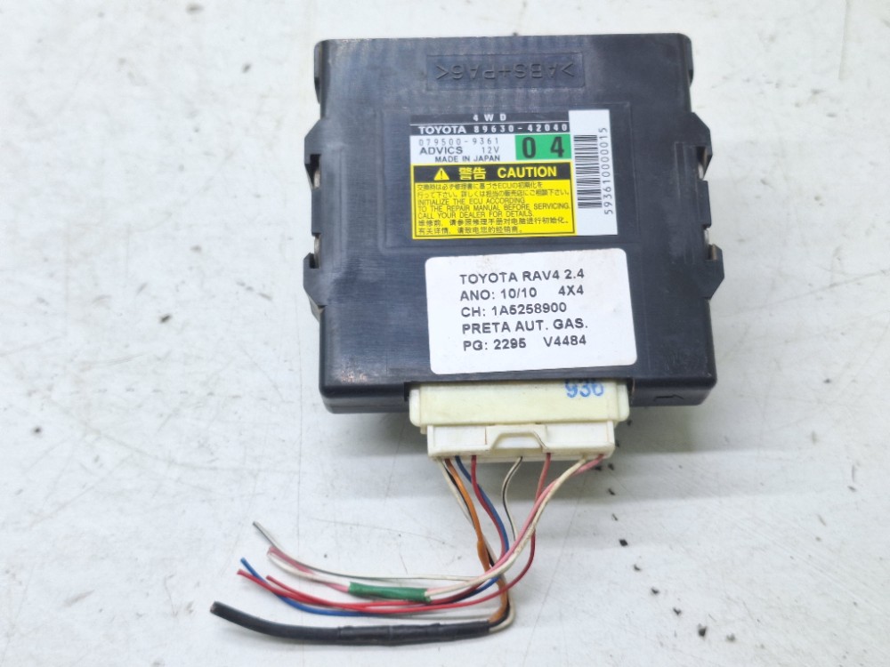 Modulo Tração Toyota Rav4 2.4 2010 0795009361