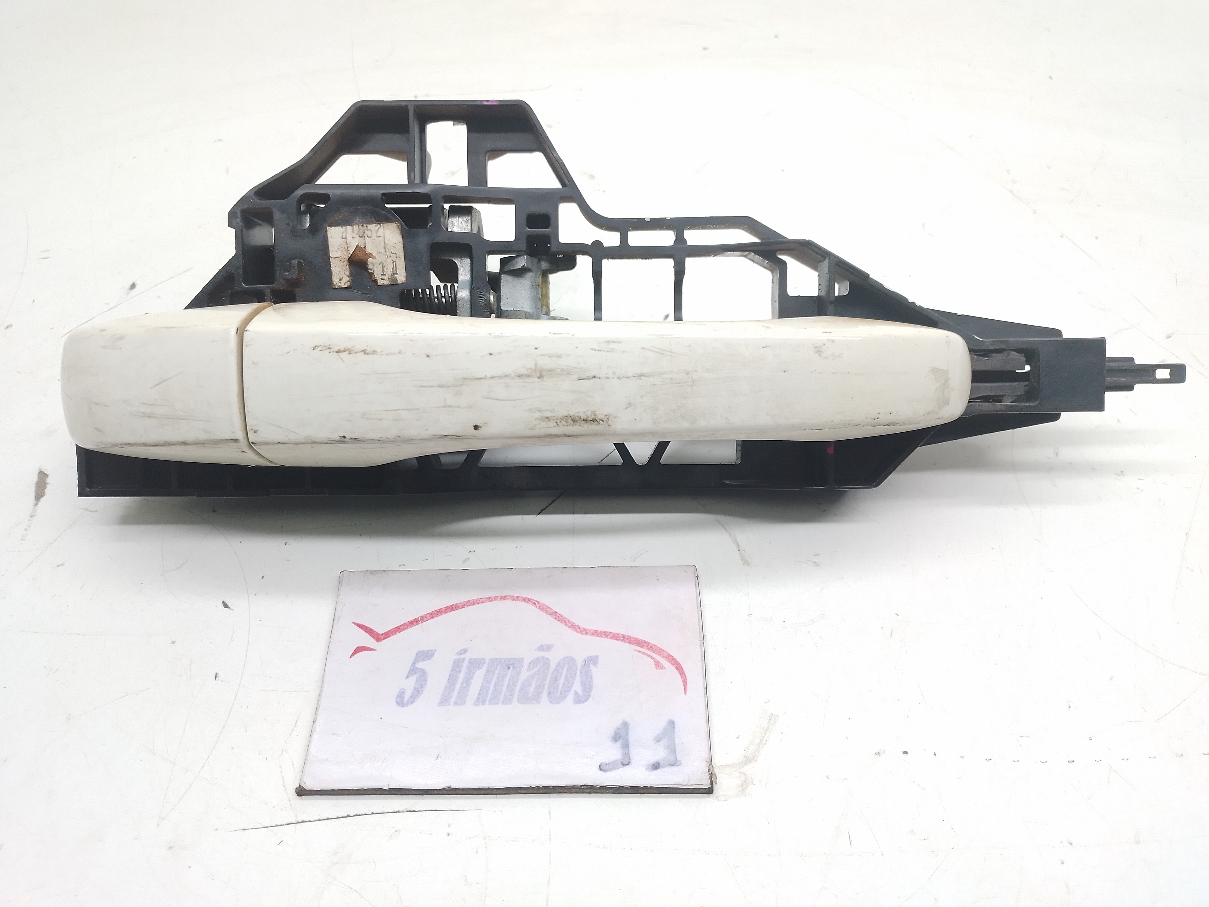 Maçaneta Externa Traseira Esquerda Fiat Freemont 2.4 2011  Branco Traseira