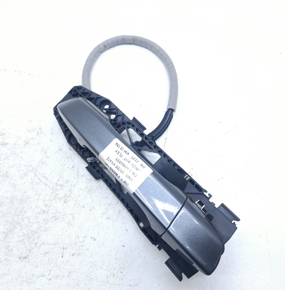 Maçaneta Externa Traseira Direita Vw Tcross Tsi 1.4 2020 Cinza Traseira