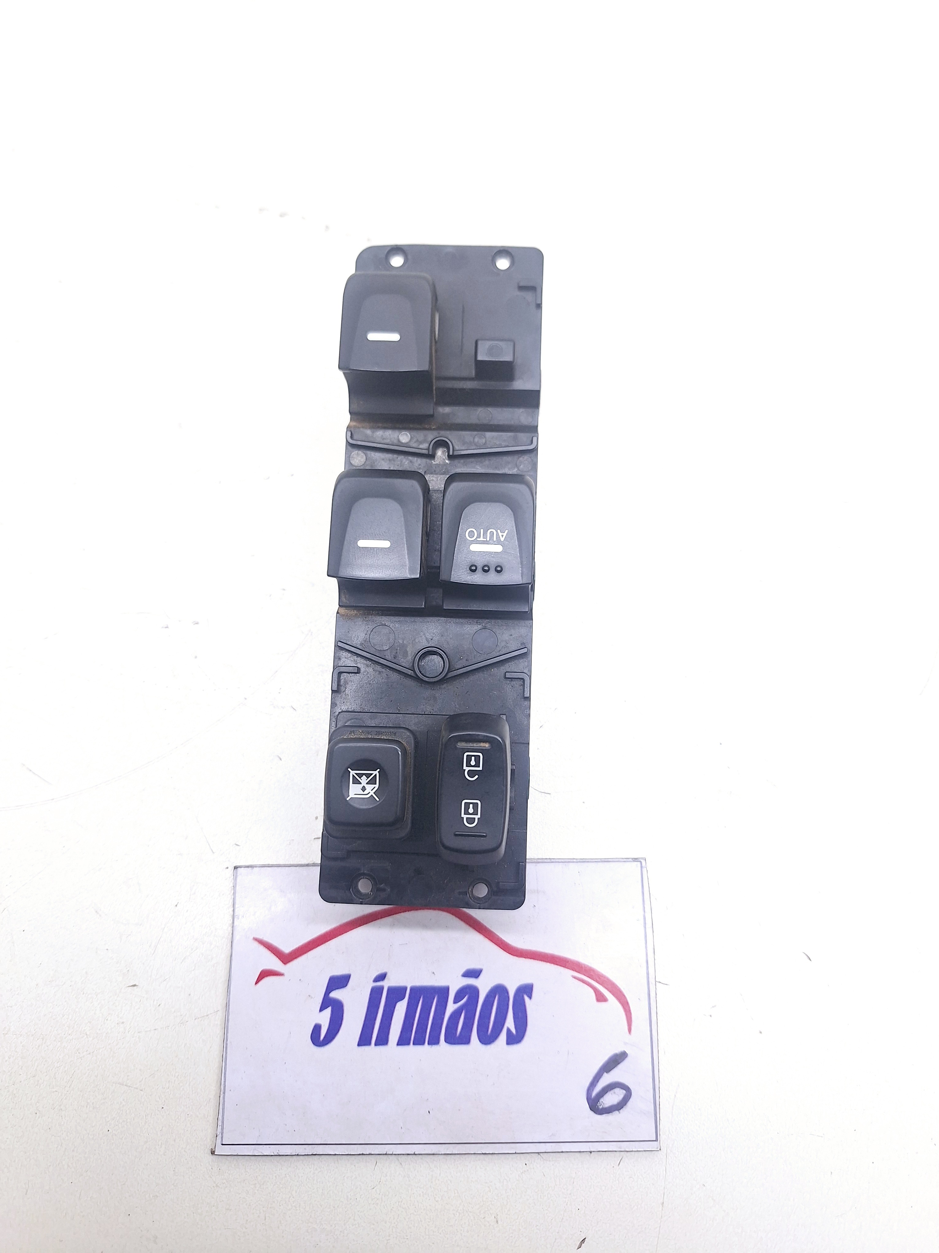 Comando Vidro Dianteiro Esquerdo Veloster 1.6 2013 Descrição