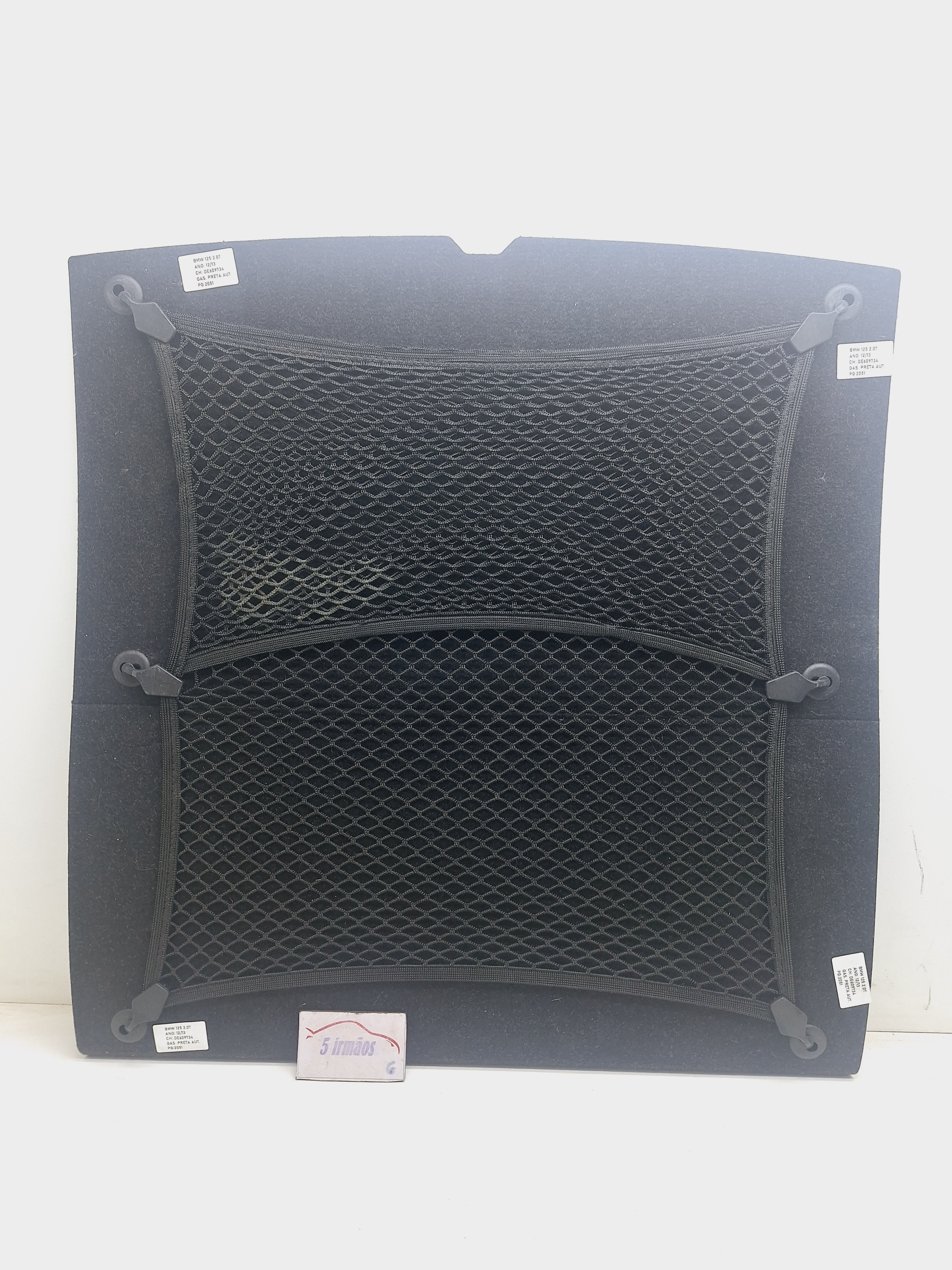 Tampão Porta Malas Bmw 125 2.0 Turbo Aut 2013 Nº7221880 Preto