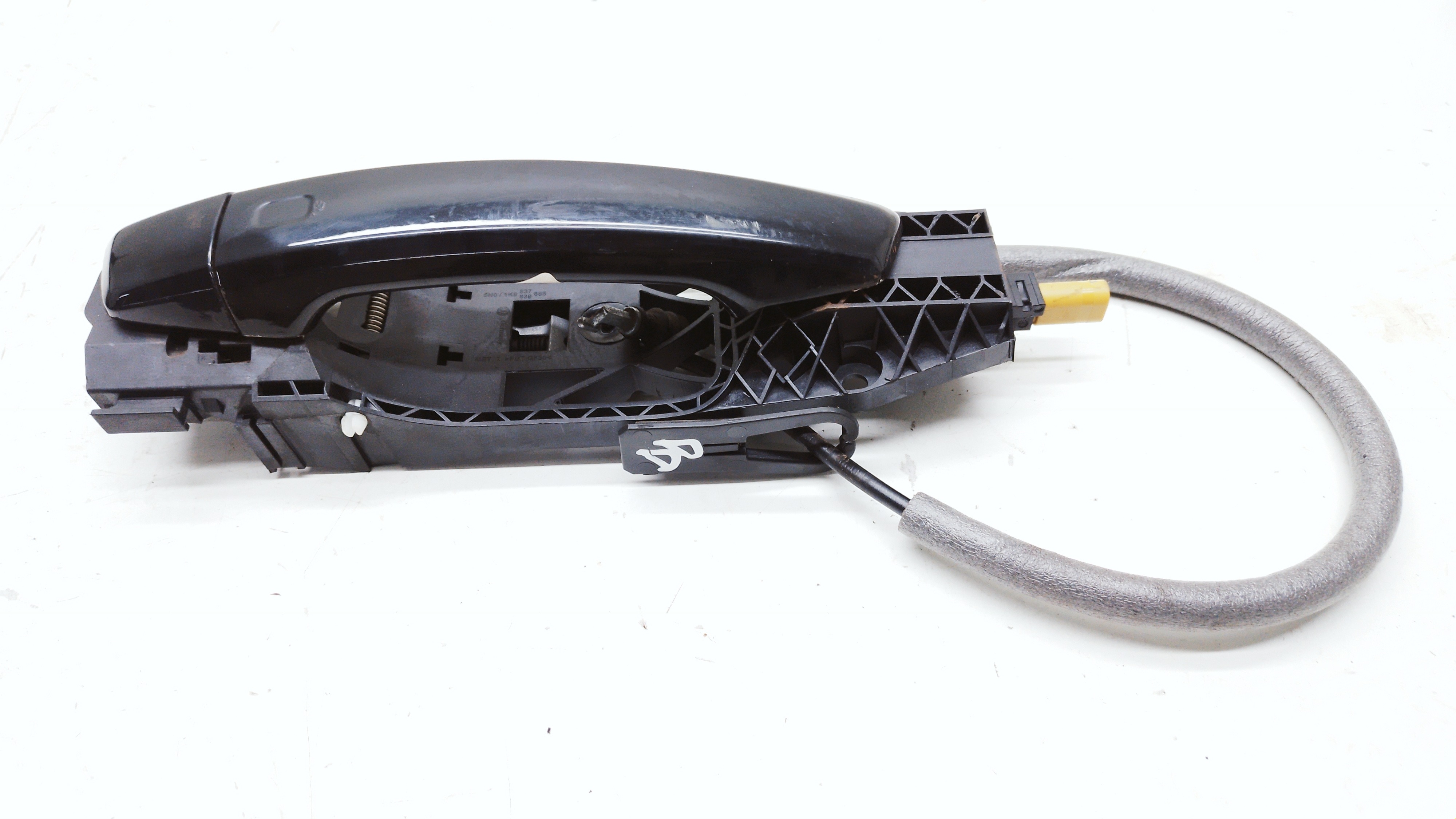 Maçaneta Externa Dianteira Direita Audi A3 2020 Nº1k0837885 Preto Dianteira