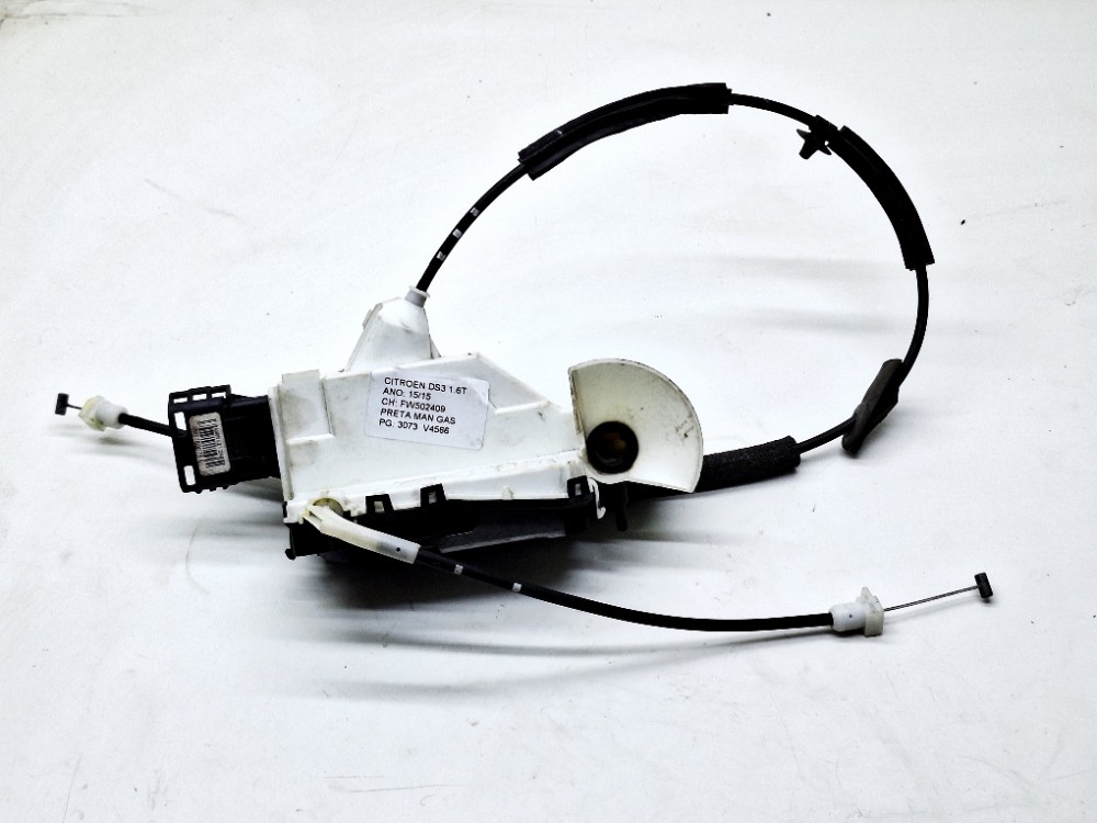 Fechadura Porta Dianteira Esquerda Citroen Ds3 1.6 2015