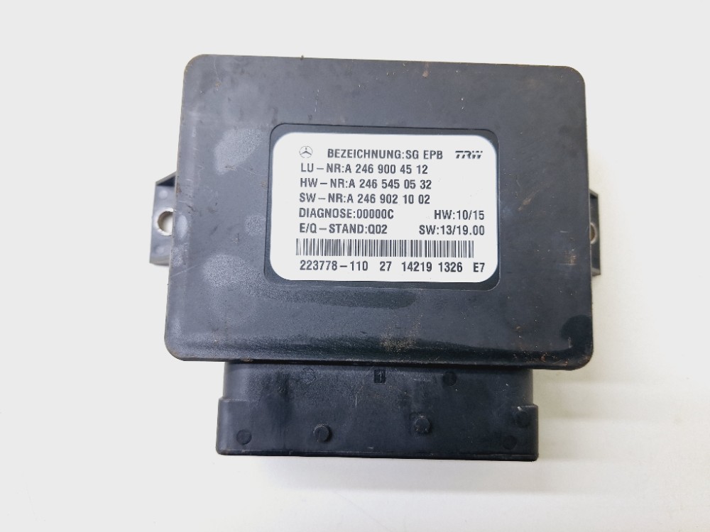Módulo Estacionamento Mercedes Cla45 2014 2015 A2469004512