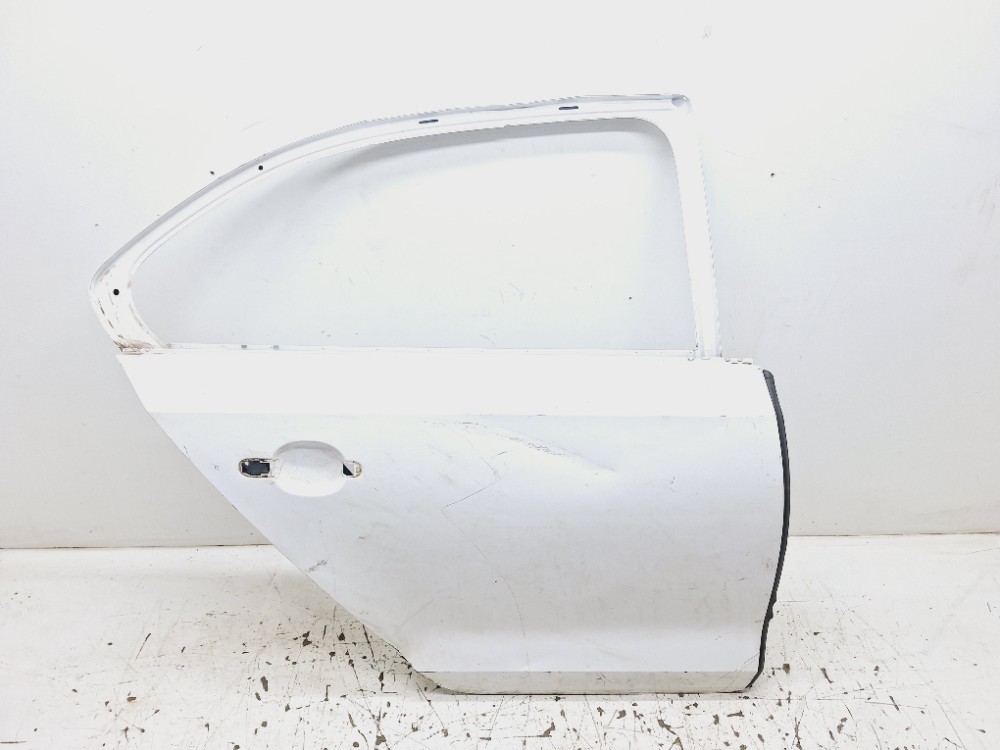 Porta Traseira Direita Vw Jetta 2.0 2013 2014 Traseira Direita Branco