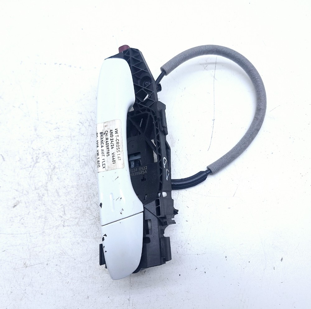 Maçaneta Externa Dianteira Direita Vw Tcross Tsi 1.4 2024 Branco