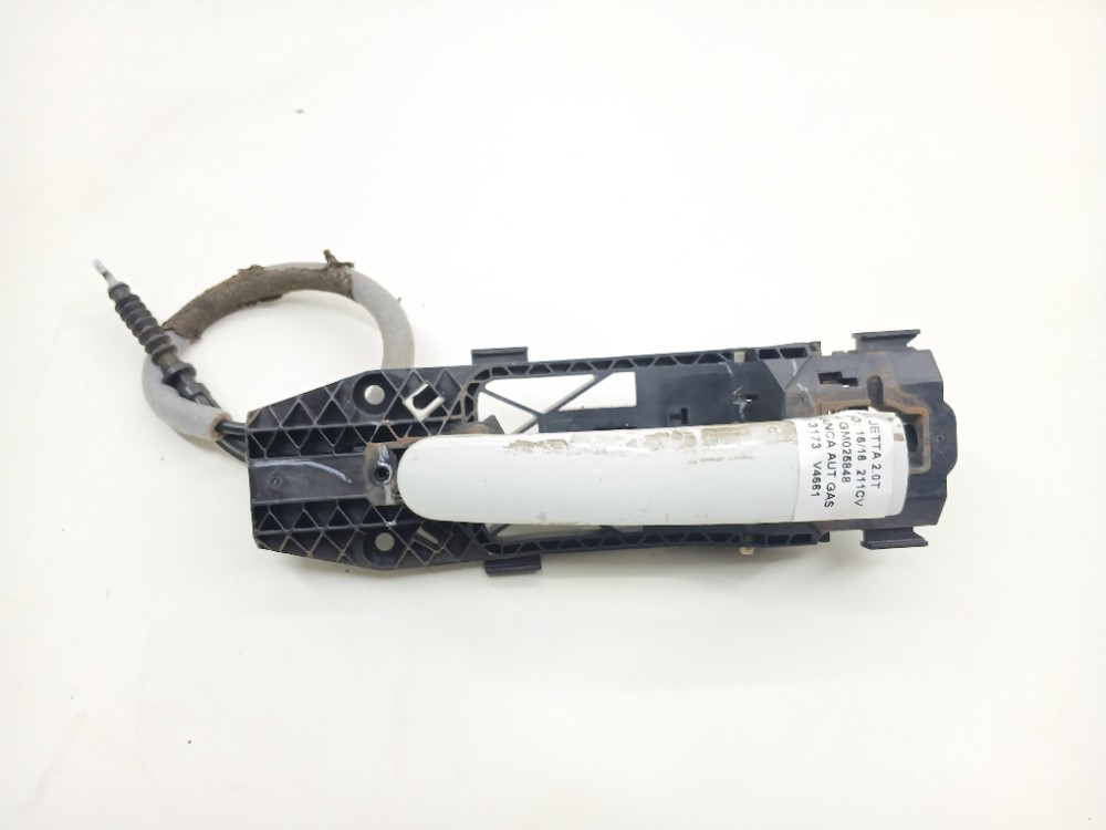 Maçaneta Externa Traseira Esquerda Vw Jetta Tsi 2.0 2016