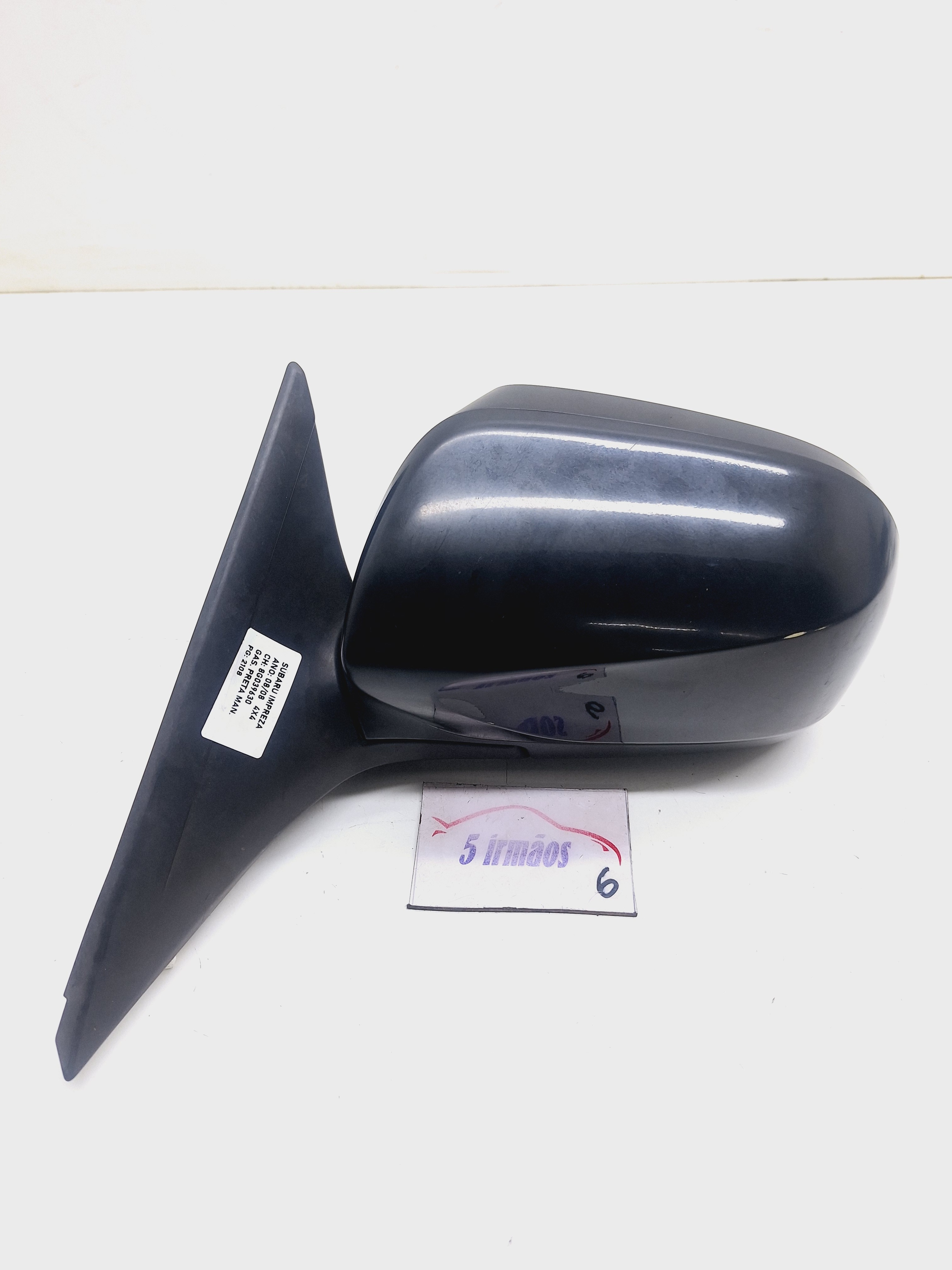 Retrovisor Esquerdo S/ Espelho Subaru Impreza Wrx 2.0 2008