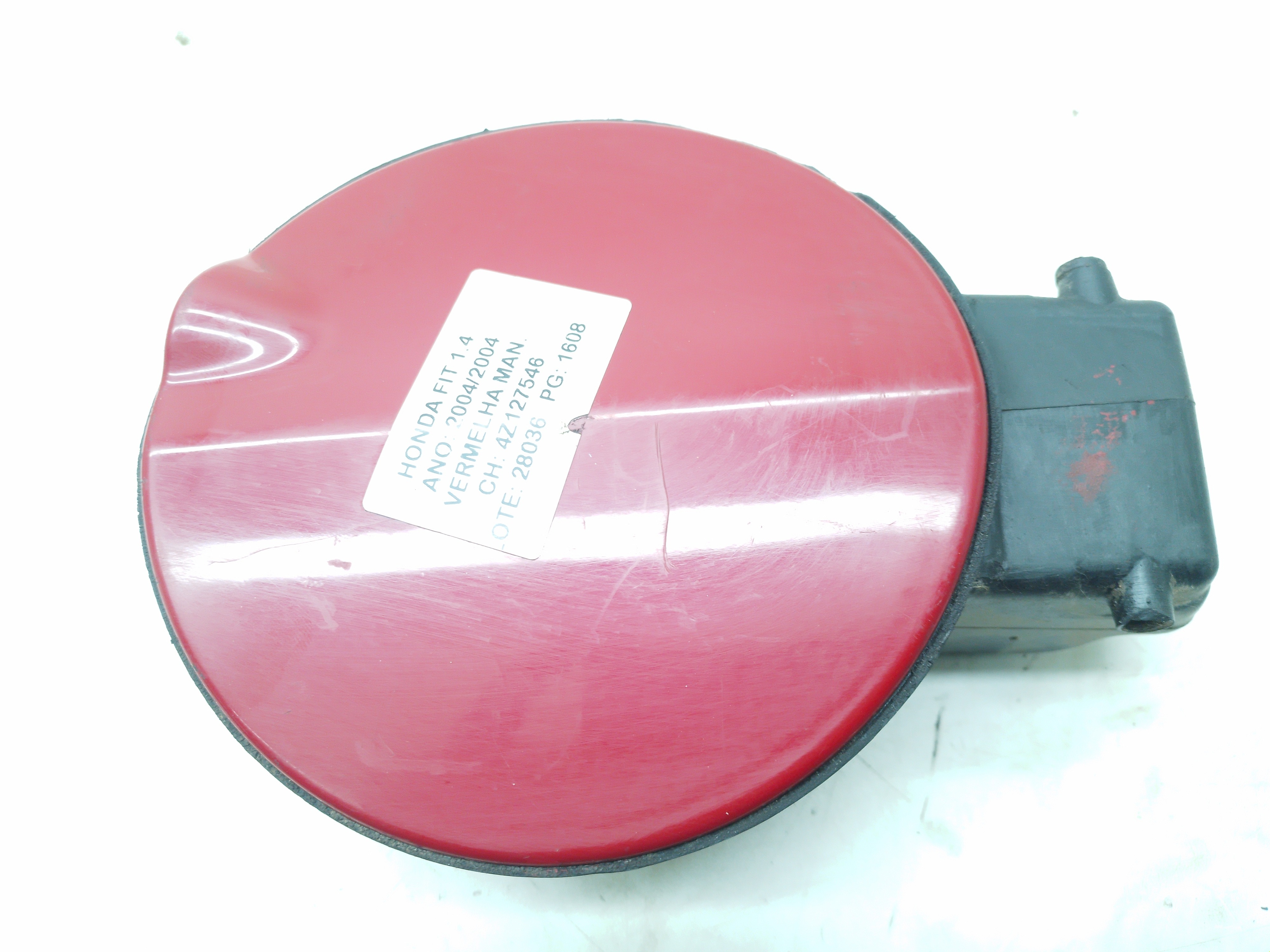 Portinhola Tanque Combustível Honda Fit 1.4 2003 / 2004 Vermelho 2003