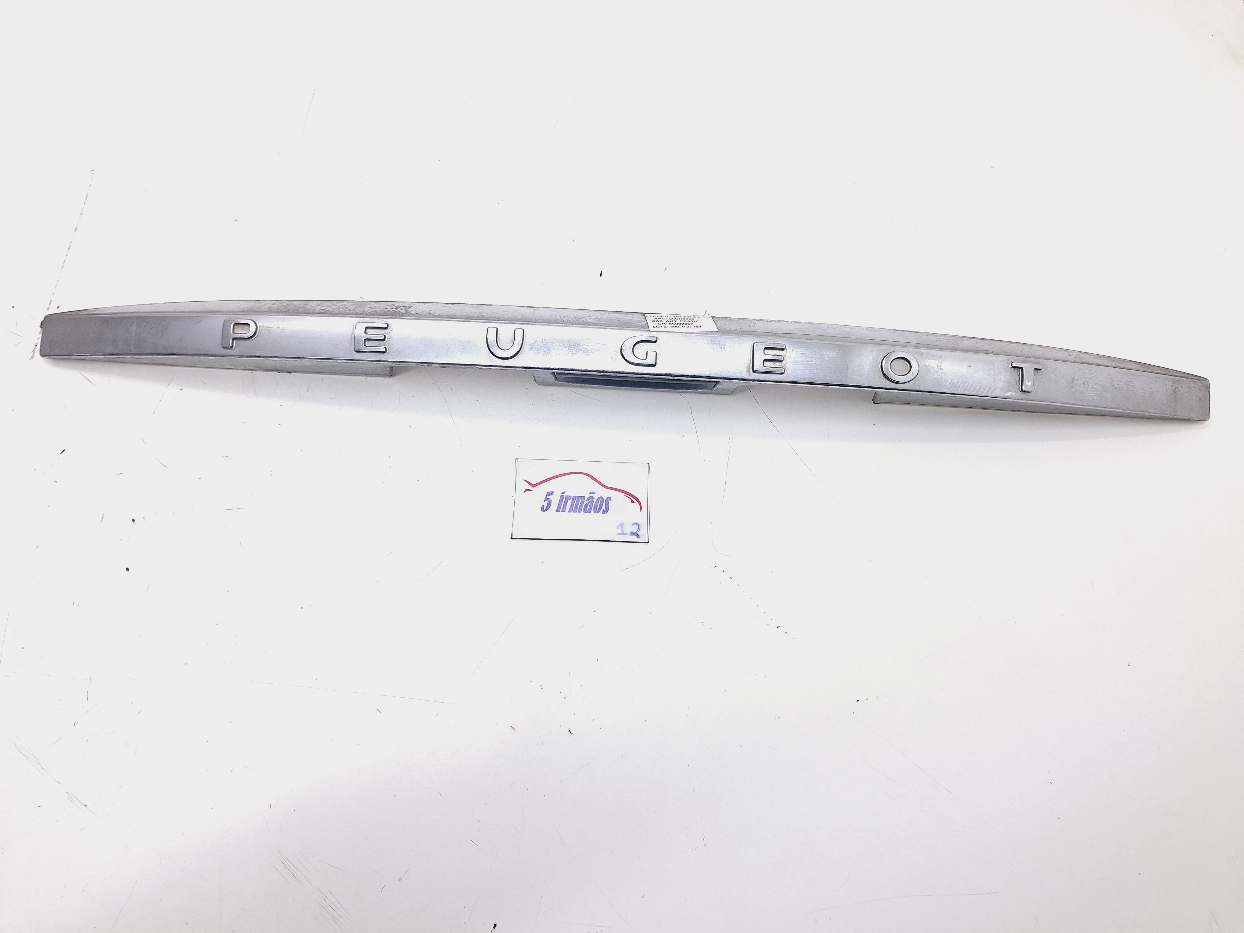 Friso Tampa Traseira Peugeot 407 Sw 2.0 2007 / 2008