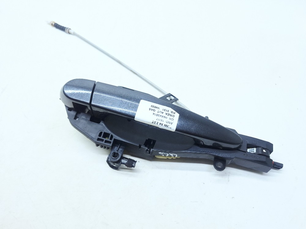 Maçaneta Externa Dianteira Direita Bmw X4 2.0 2016 2017 Preto Dianteira