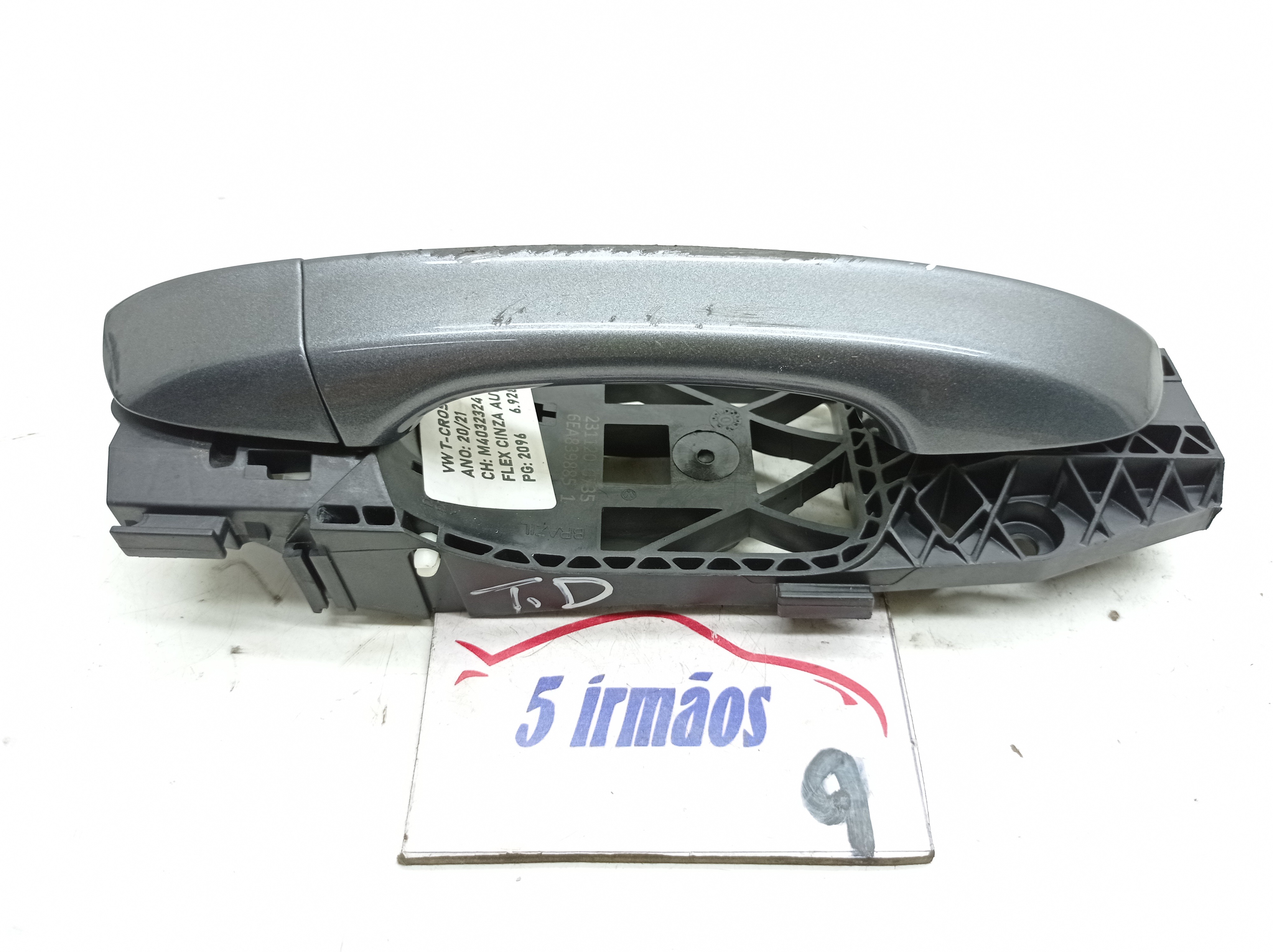 Maçaneta Externa Traseira Direita Vw Tcross 1.4 2021 / 2022 Traseira