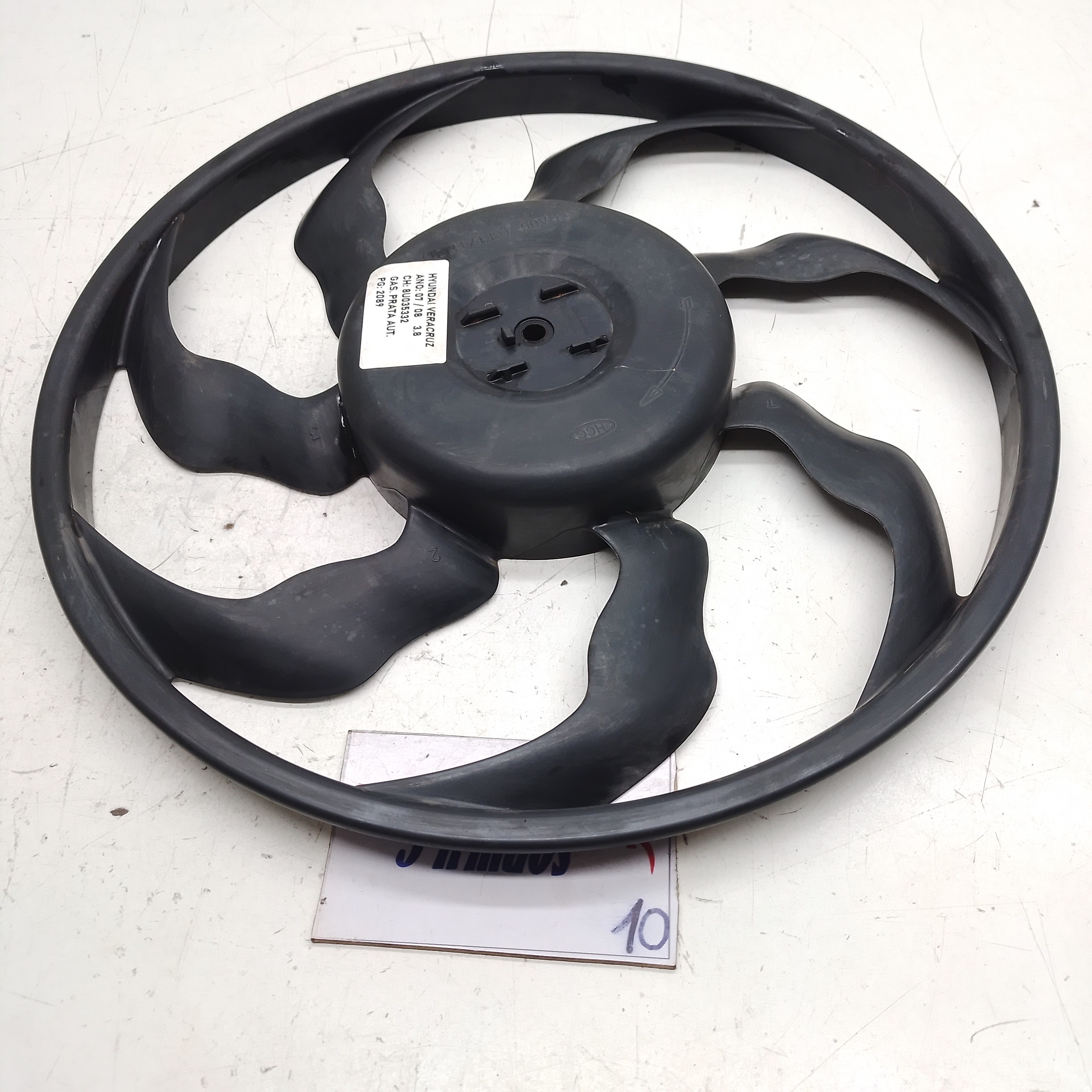 Ventoinha Radiador S/motor Hyundai Veracruz 3.8 2007 / 2008