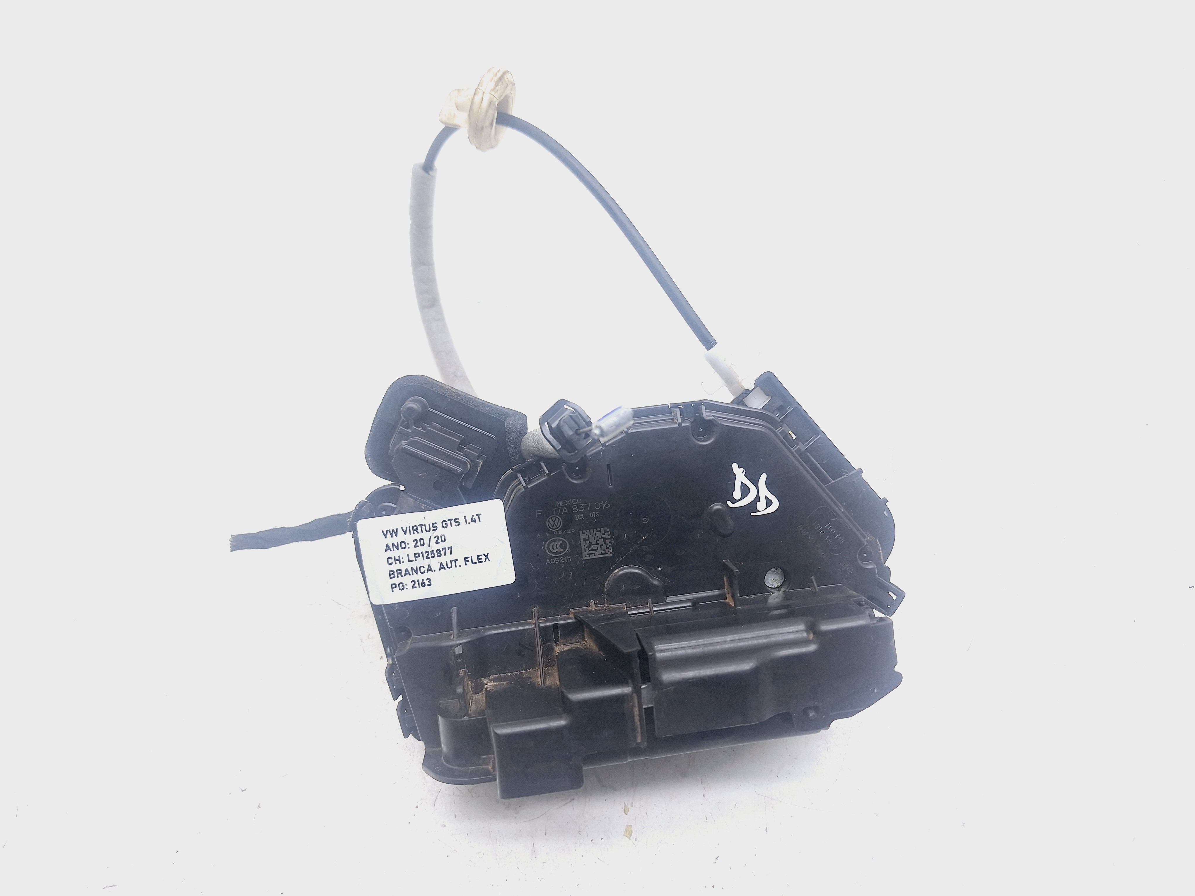 Fechadura Porta Dianteira Direita Vw Virtus Gts 1.4 2020