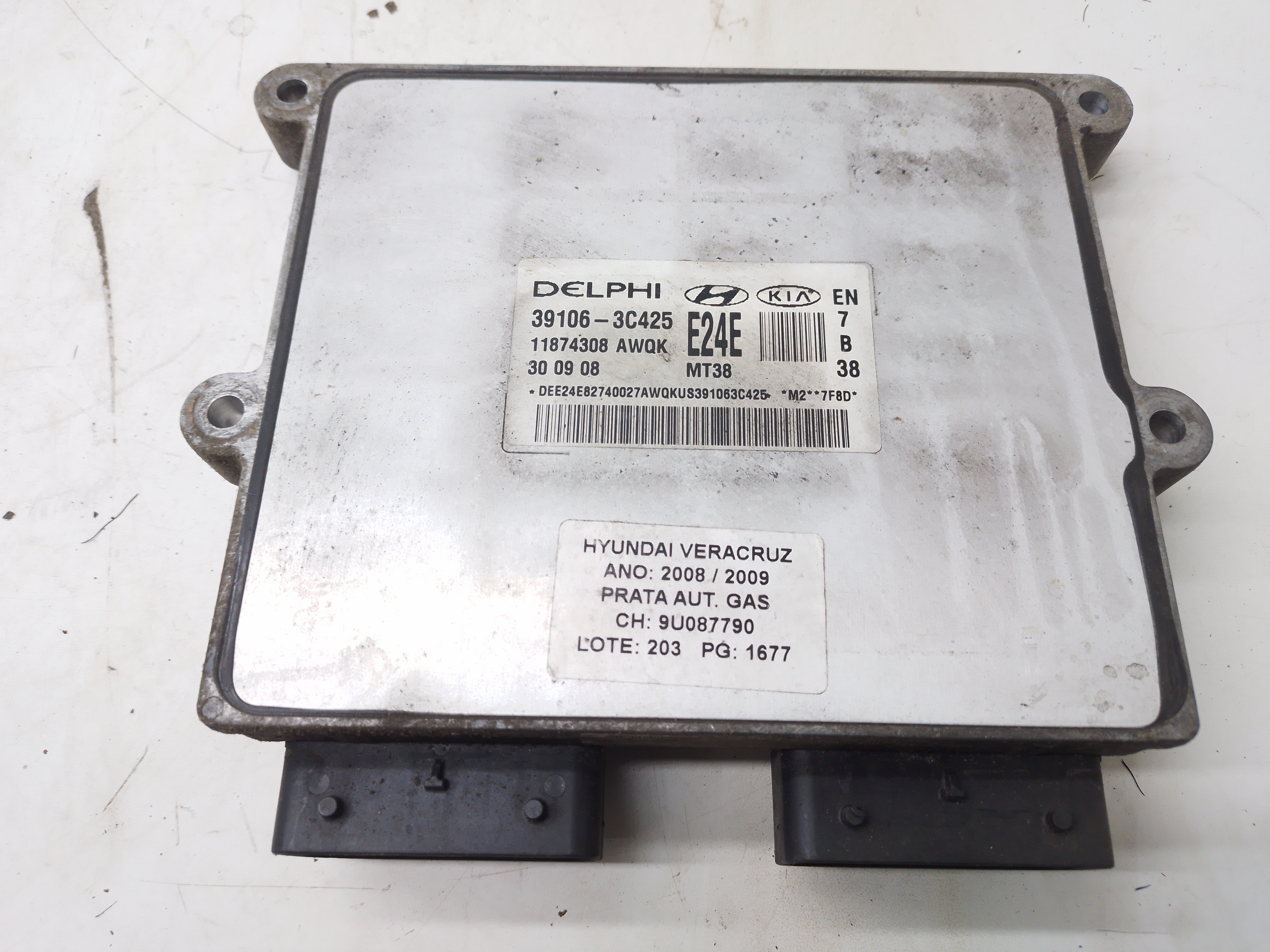Módulo Injeção Hyundai Veracruz 3.8 2008 2009 391063c425