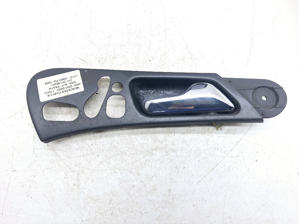 Maçaneta Interna Mercedes C240 2.6 2001 2002 Preto Dianteira