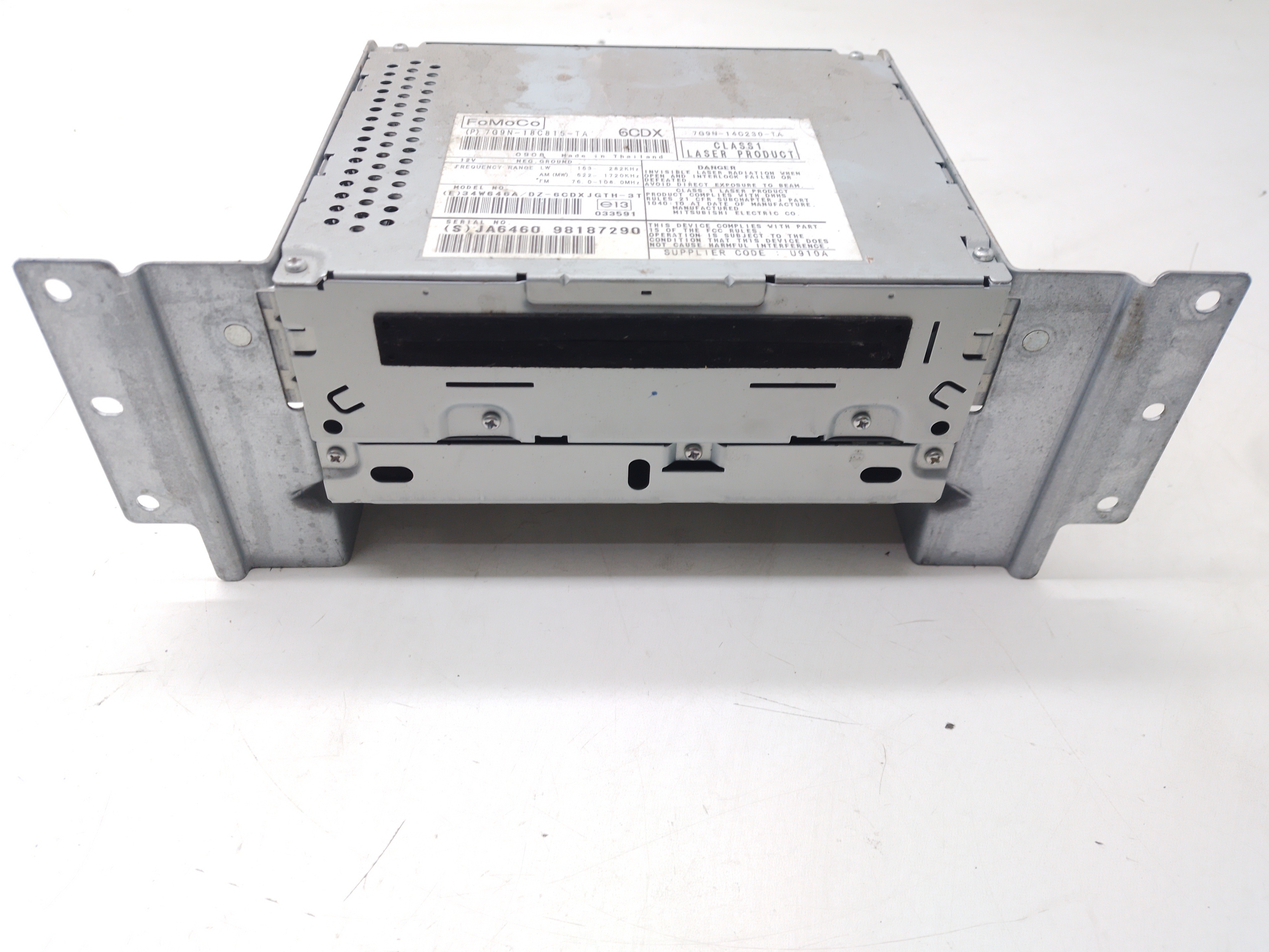 Rádio Cd Player Freelander 2 3.2 2009 / 2010 Nº7g9n18c1815