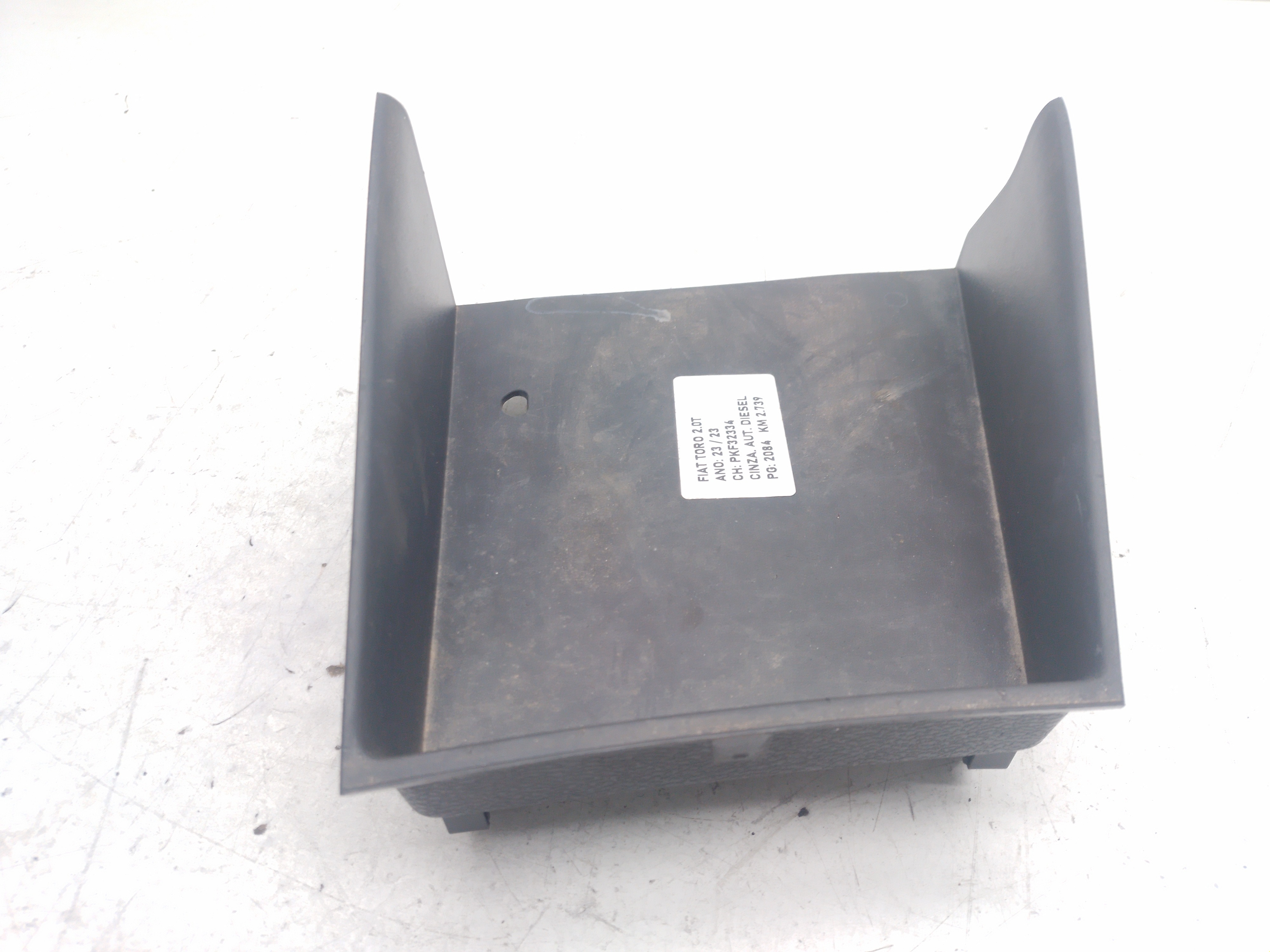 Suporte Carregador Indução Fiat Toro 2.0 2023 2770102xxx Preto