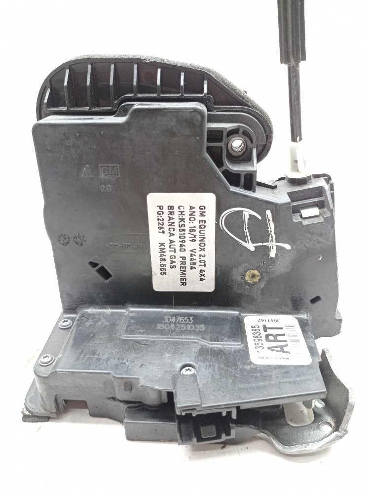 Fechadura Porta Traseira Direita Gm Equinox 2.0 2018 2019