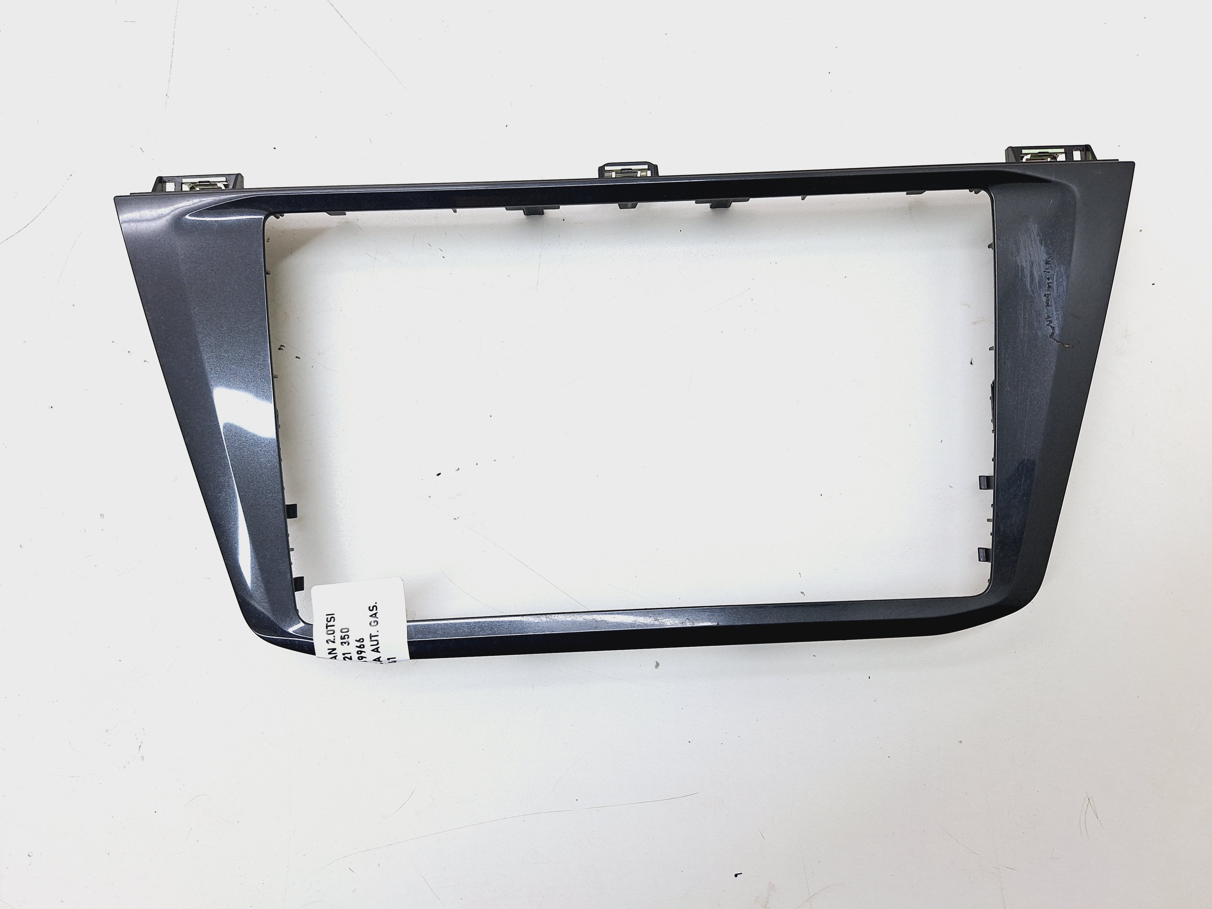 Moldura Multimídia Vw Tiguan Rline Tsi 2.0 2021 5nn858069b