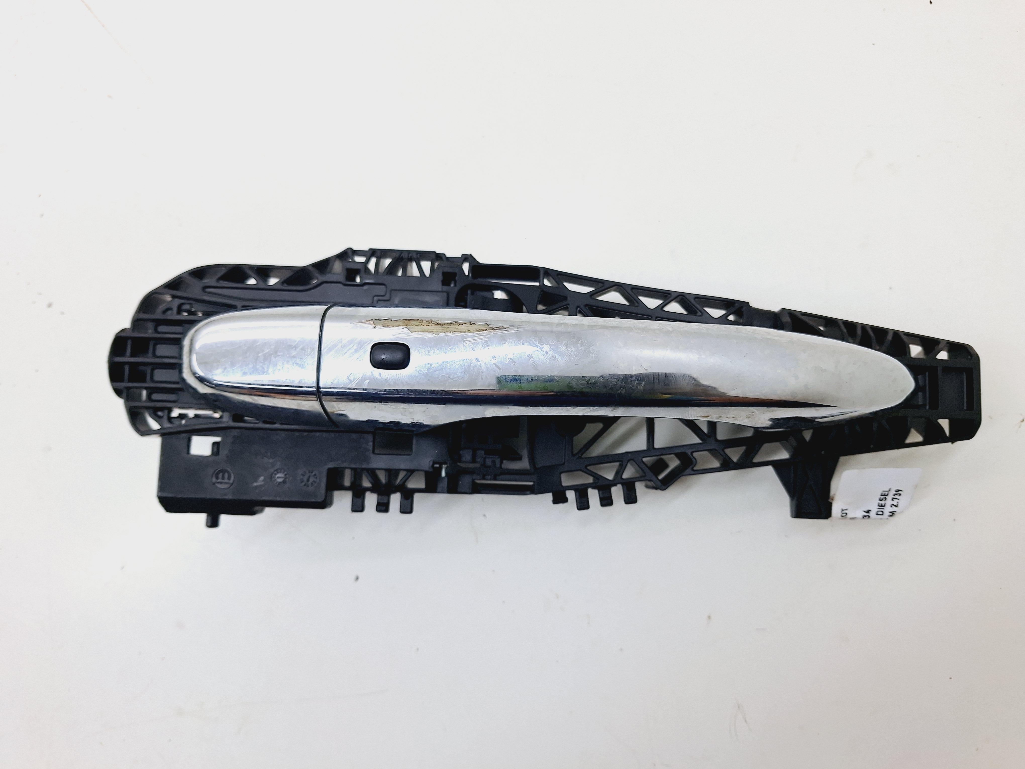 Maçaneta Externa Dianteira Direita Fiat Toro 2.0 2023  Prata Dianteira