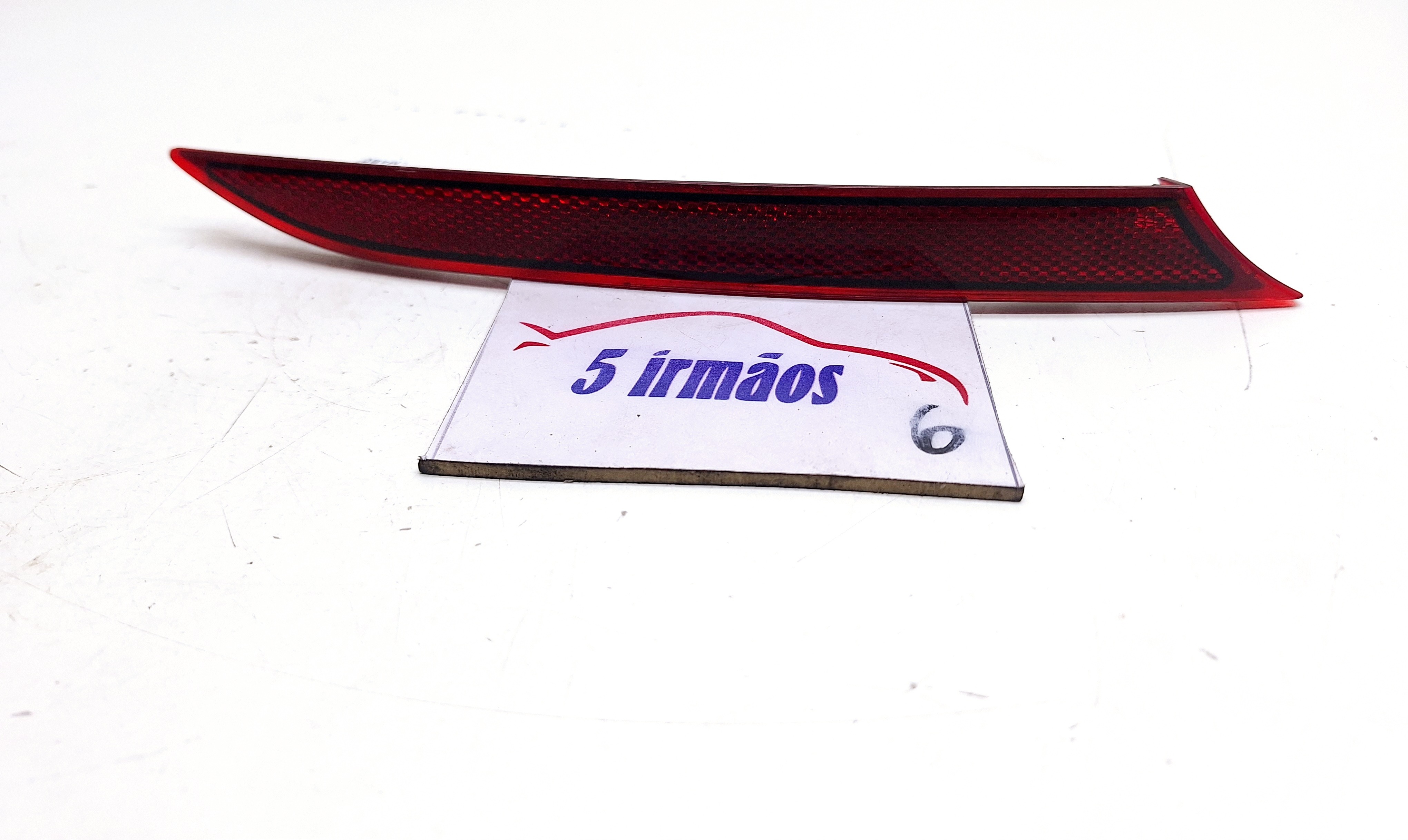 Refletor Olho Gato Traseiro Esquerdo Bmw 320i 2.0 Turbo 2021 Vermelho