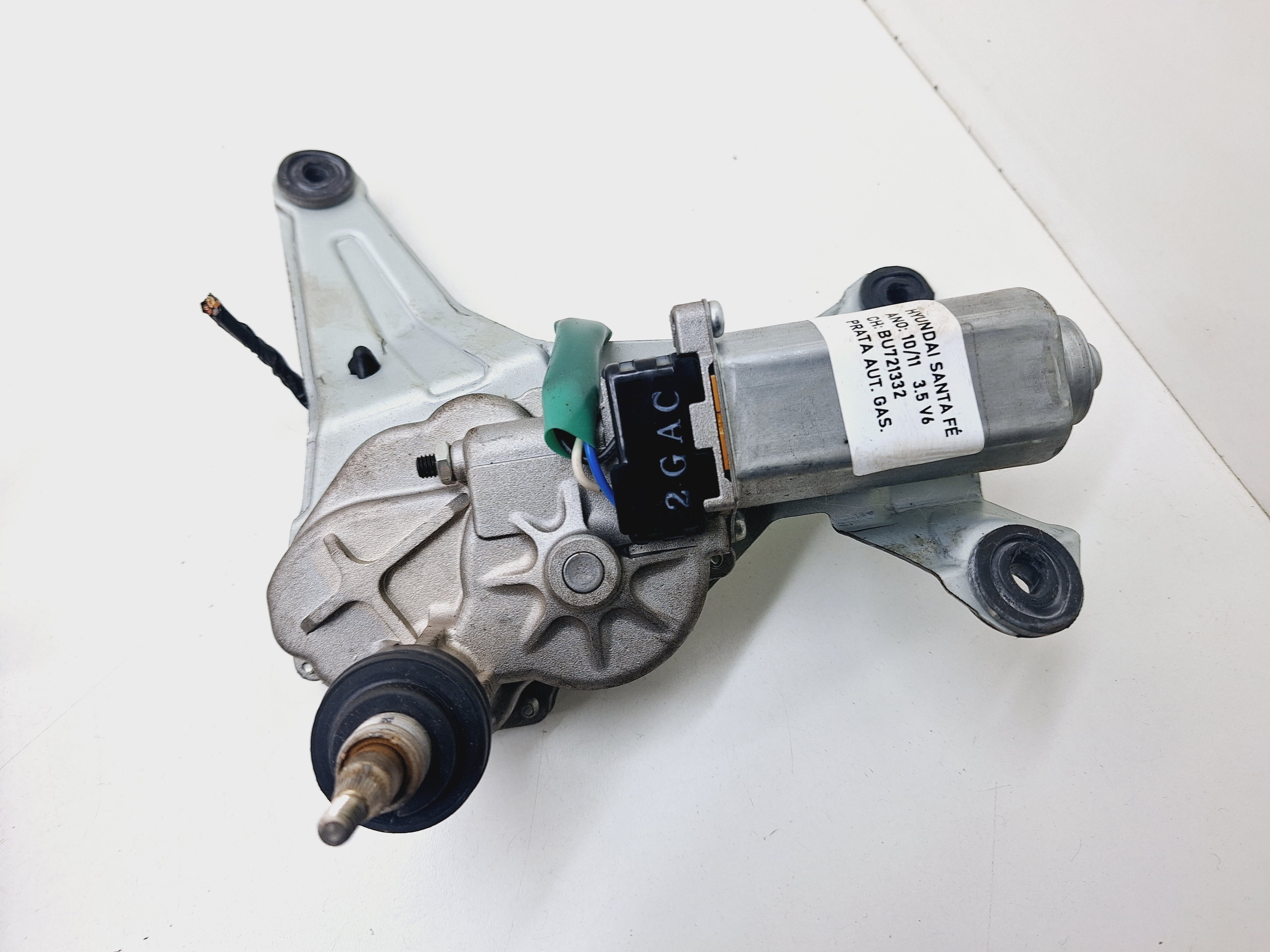 Motor Limpador Vigia Traseiro Hyundai Santa Fé 3.5 2010 2011