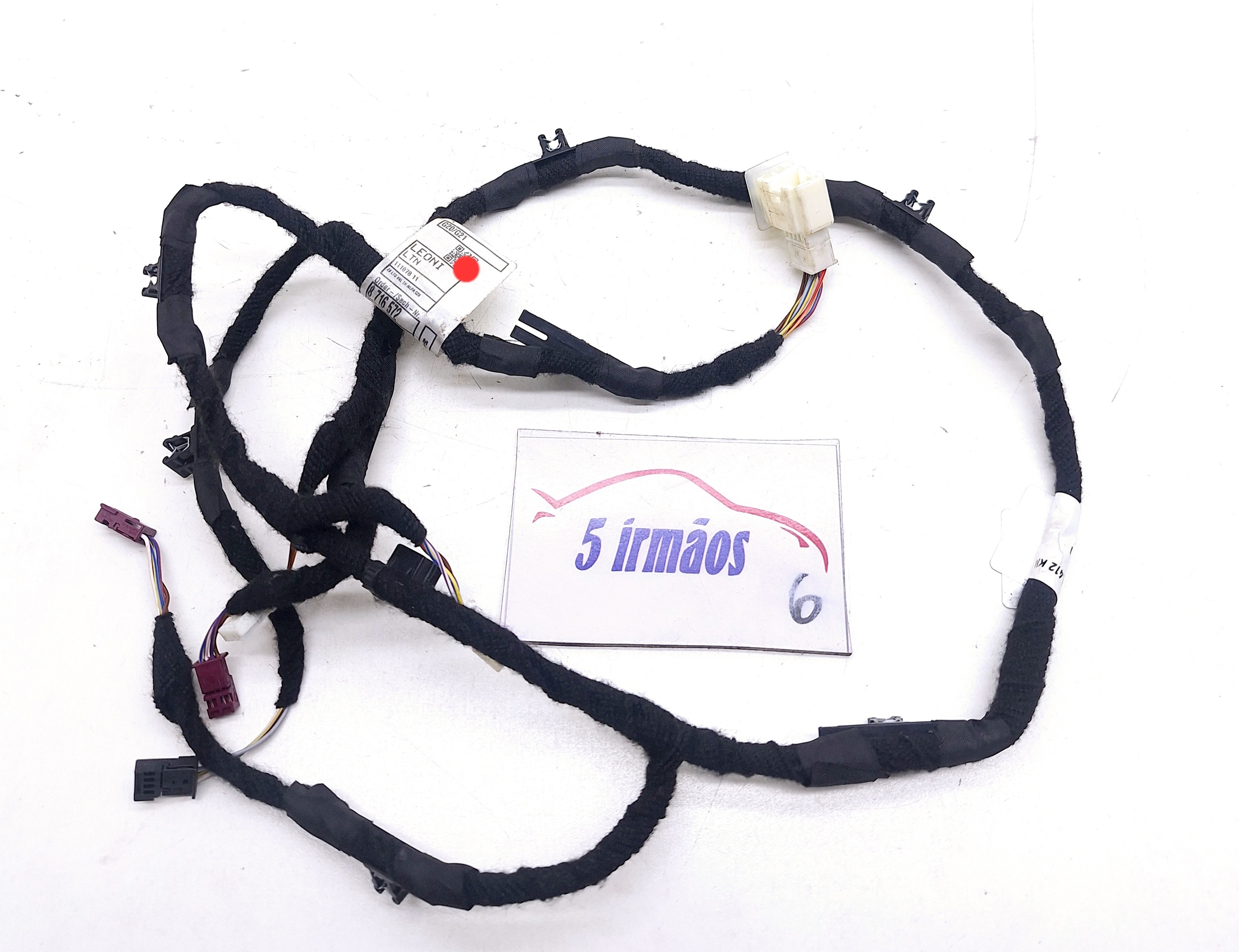 Chicote Porta Traseira Esquerda Bmw 320i 2.0 Turbo 2021