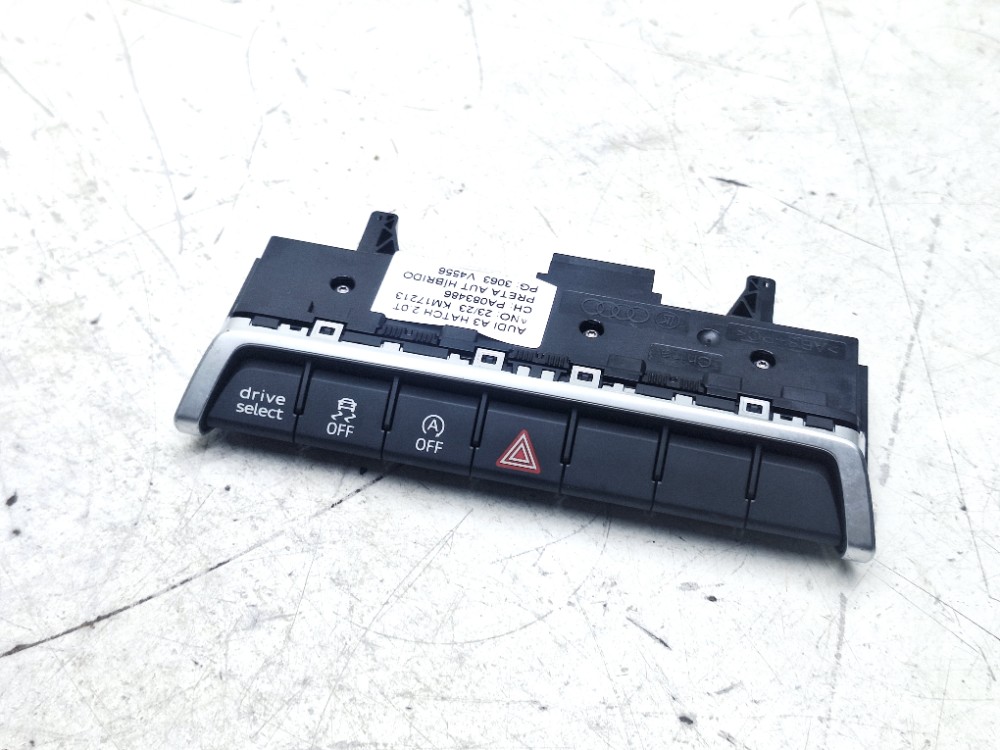 Botão Comando Tração Audi A3 Hatch 2.0 2023 83a925301g
