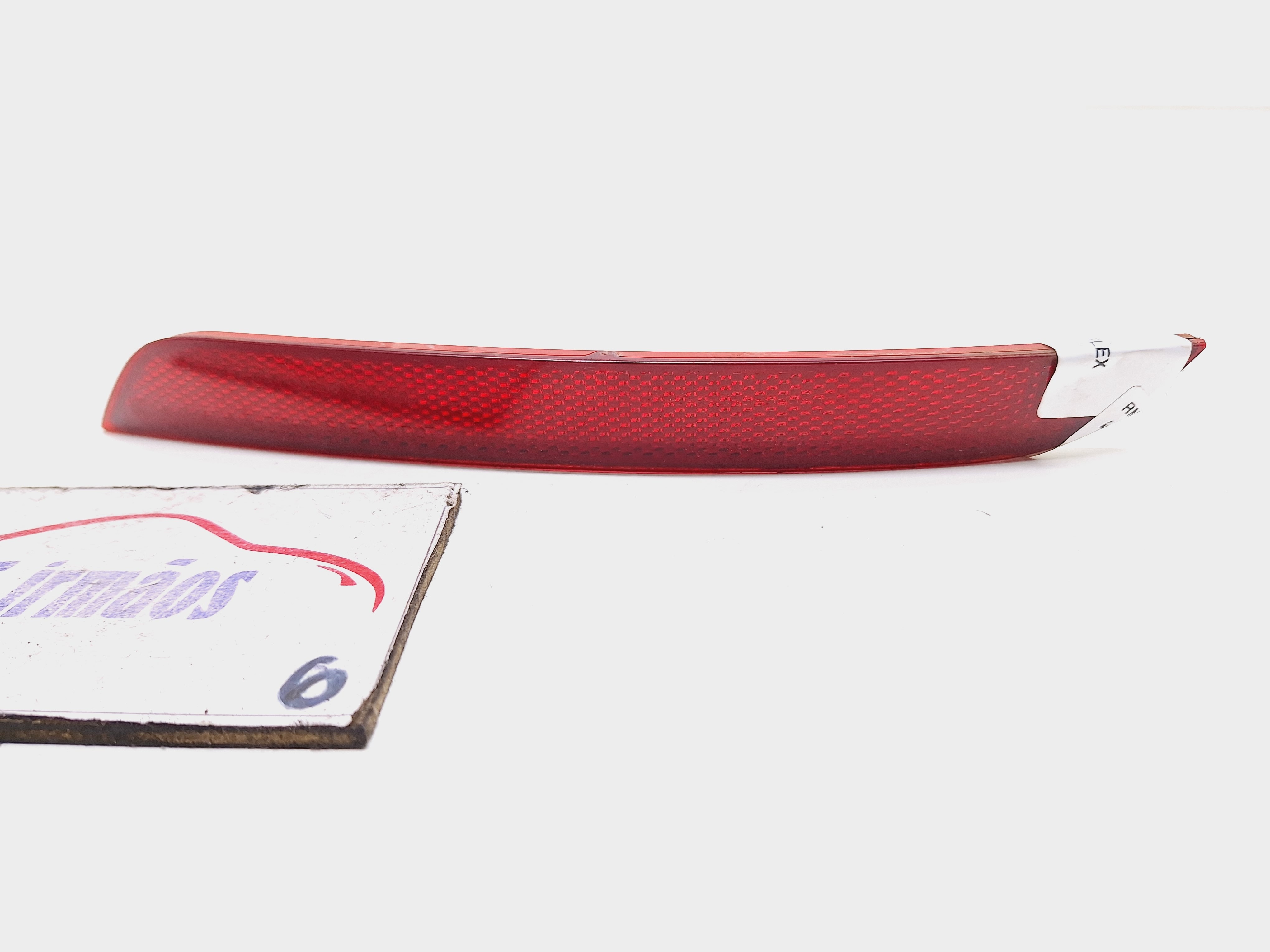 Refletor Olho Gato Direito Bmw 320i 2.0 Turbo 2015 Á 2018   Vermelho