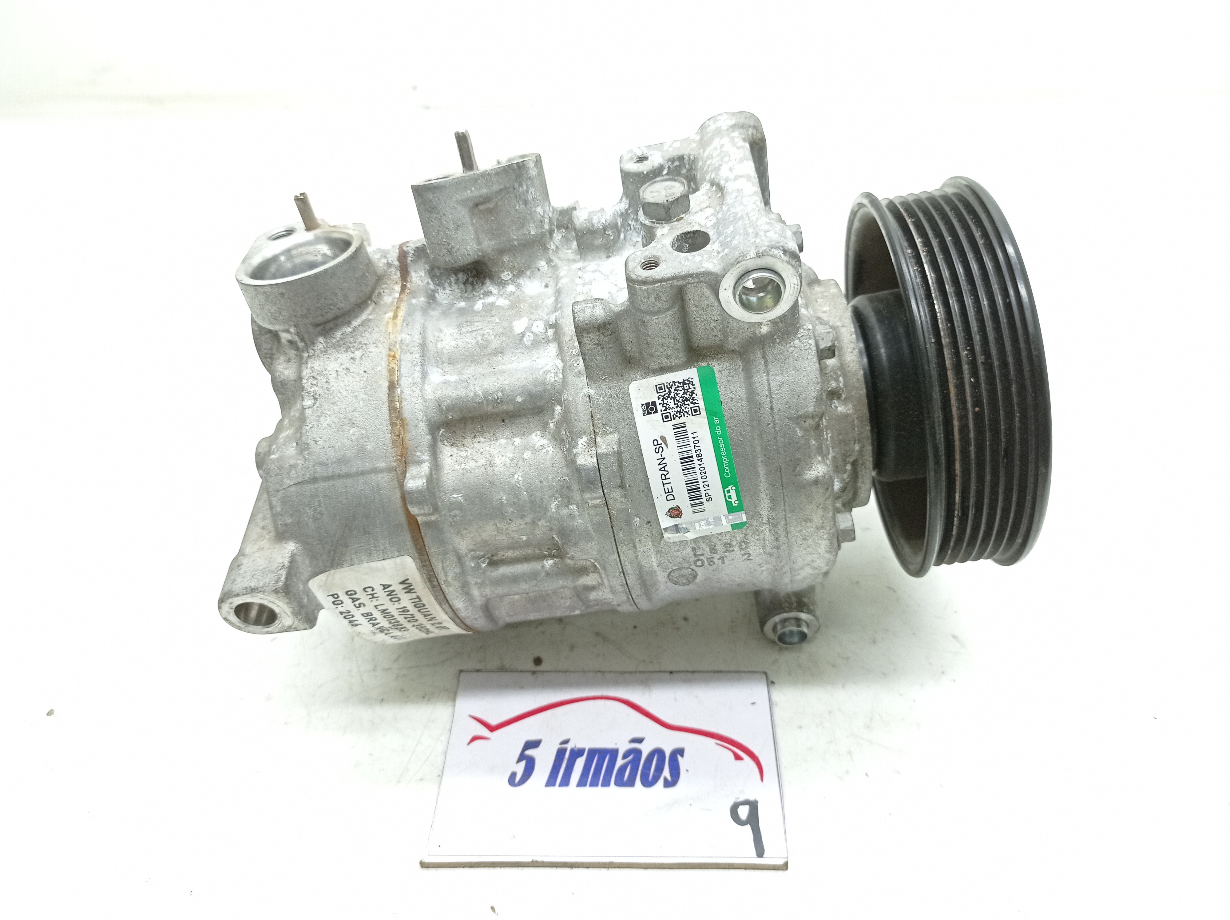 Compressor Ar Condicionado Vw Tiguan Tsi 2.0 2019 / 2020