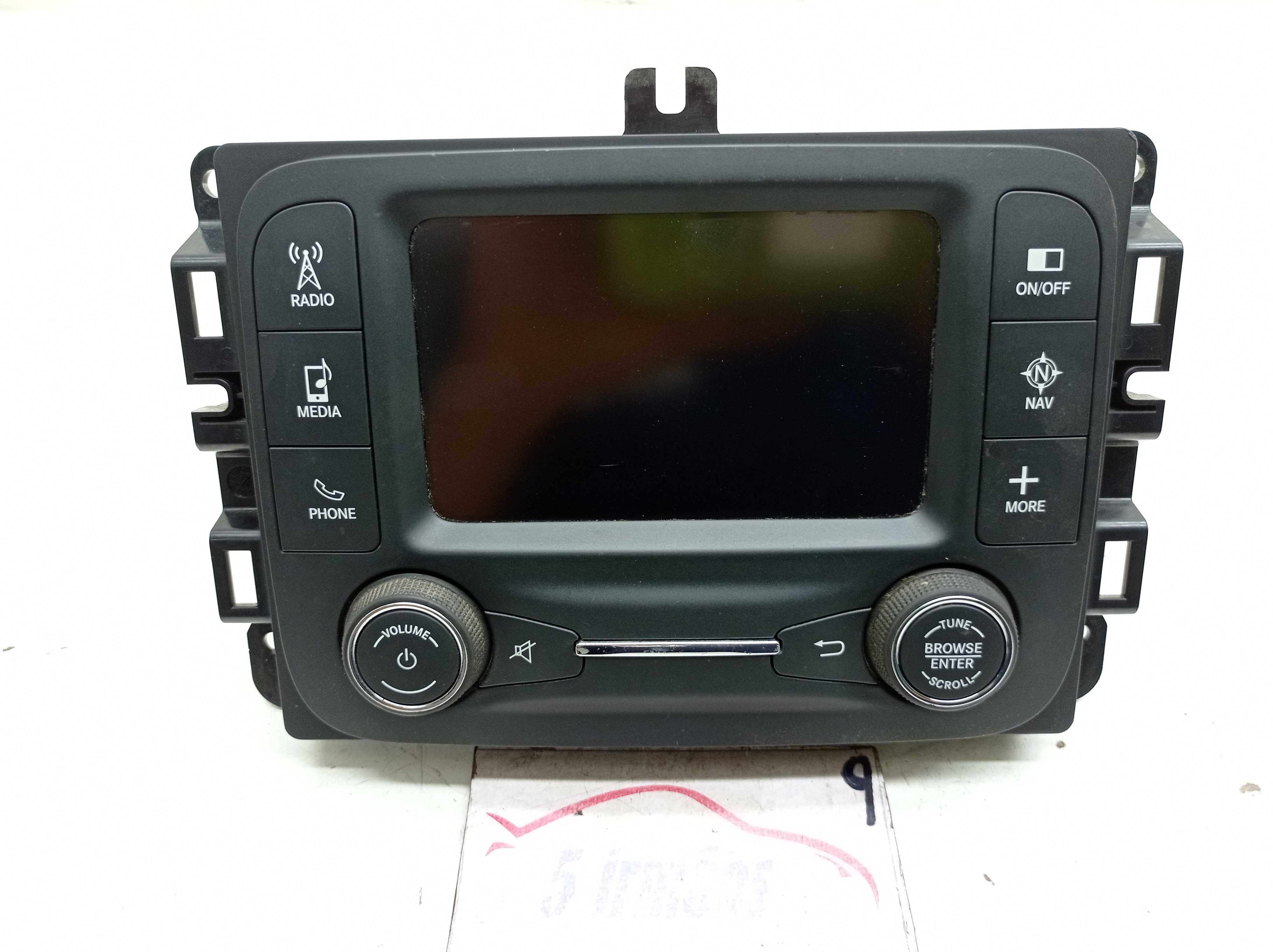 Tela Multimídia Central Fiat Toro 2.0 2017 / 2018