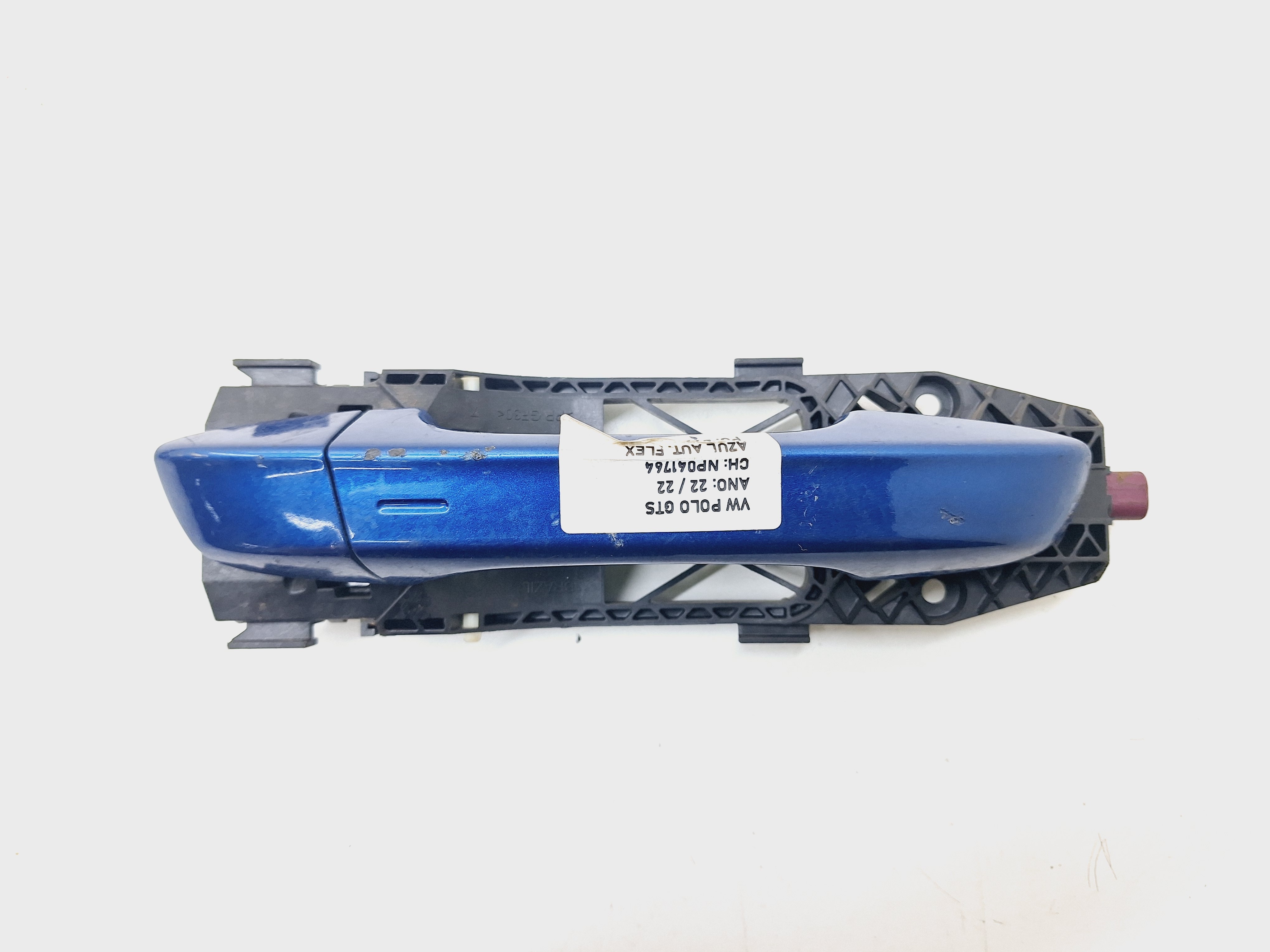 Maçaneta Externa Dianteira Direita Vw Polo Gts 1.4 2022 Azul Dianteira