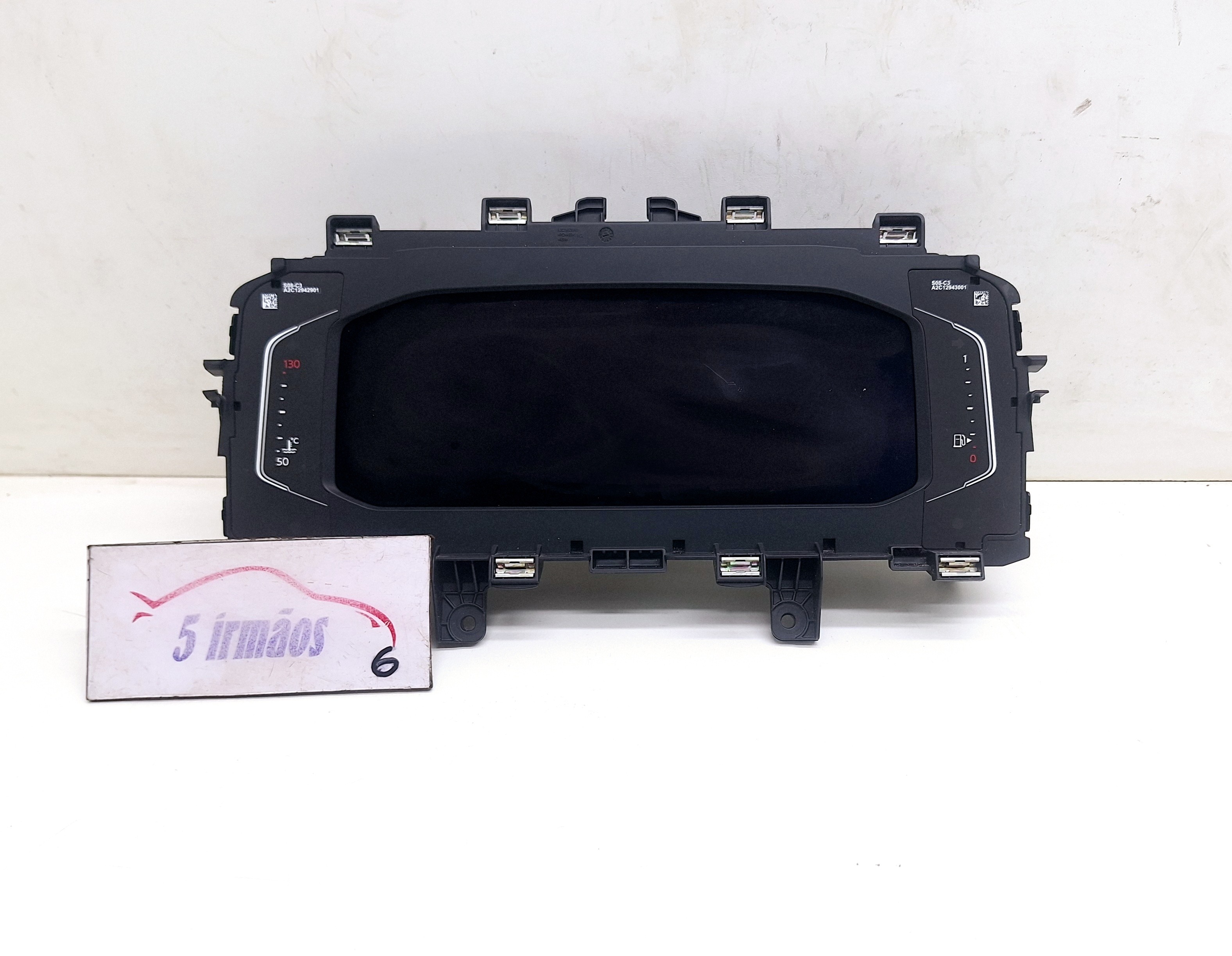 Painel Instrumentos Tft Vw Tiguan Tsi 2.0 2020 N3g0920790e  Preto