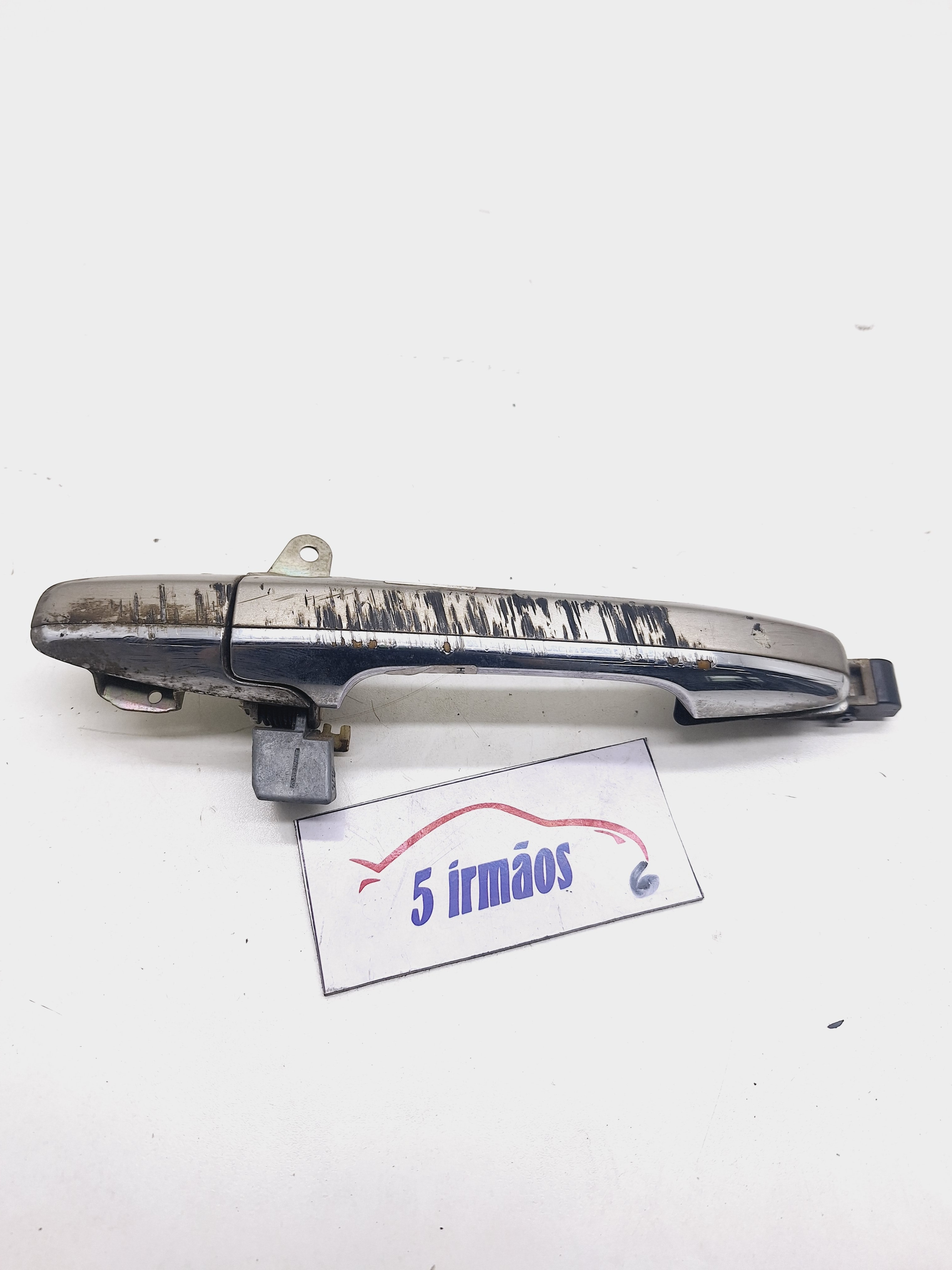 Maçaneta Externa Traseira Esquerda Honda Civic 1.8 2007/2008 Prateado Traseira