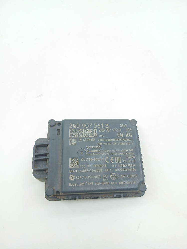 Módulo Radar Acc Vw Tiguan Tsi 2.0 2018 2019 2q0907561b