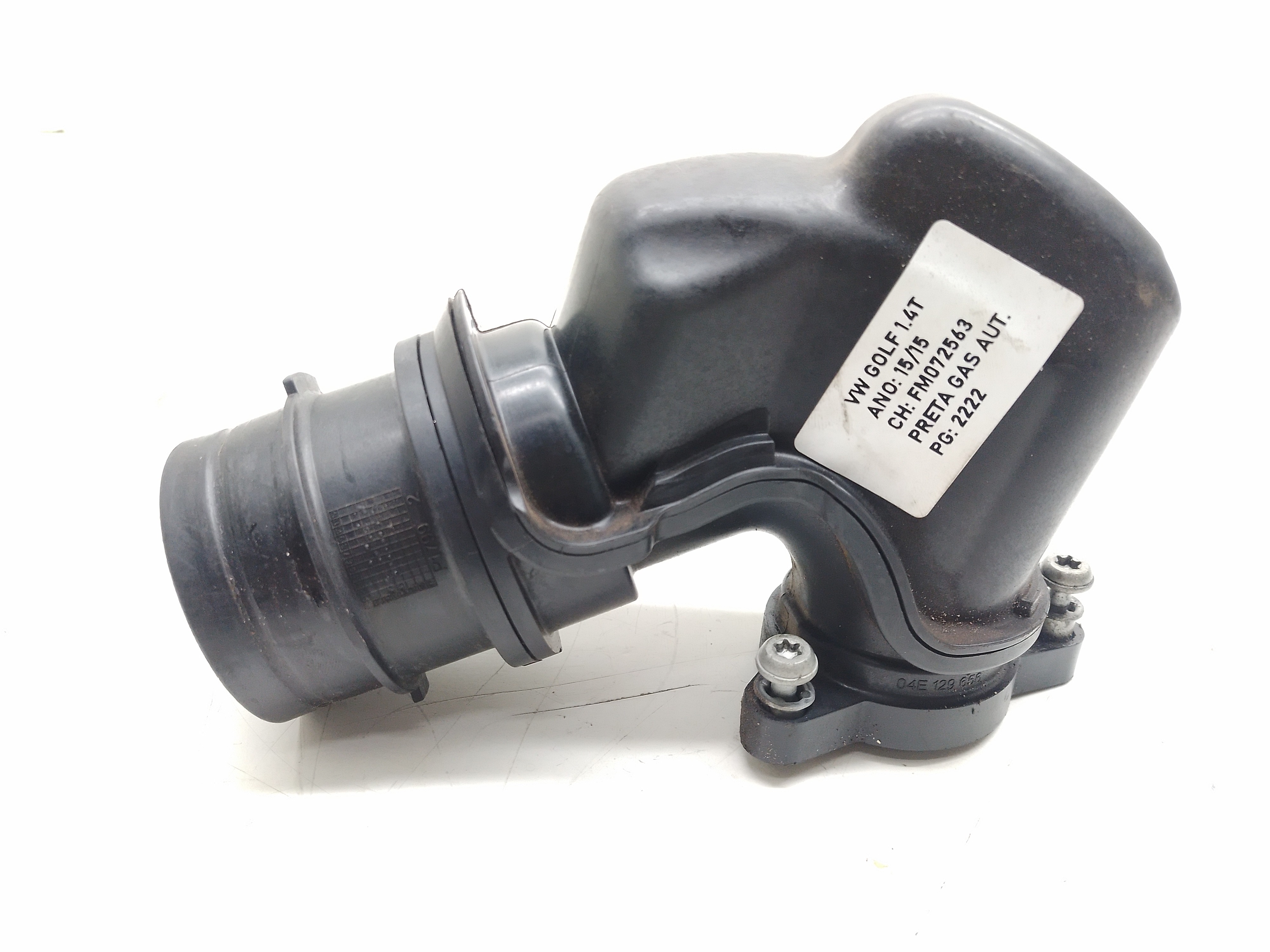 Mangueira Duto Entrada Ar Vw Golf Tsi 1.4 2014 Nº04e129656